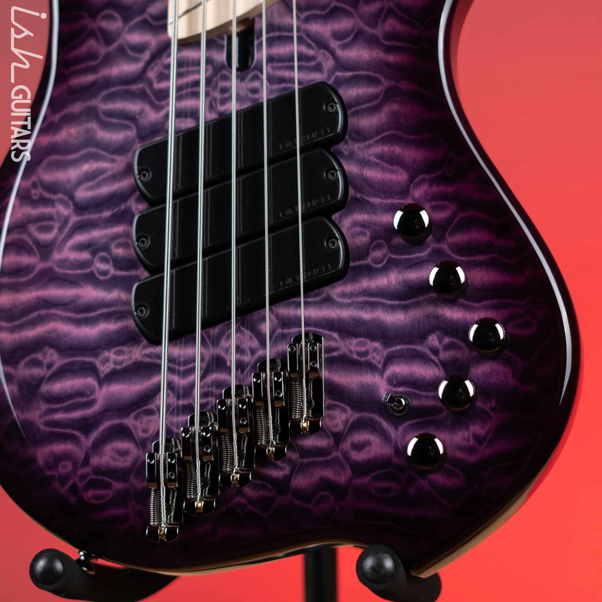 Dingwall Combustion 5-String Bass Ultravioletburst Demo - Image 4