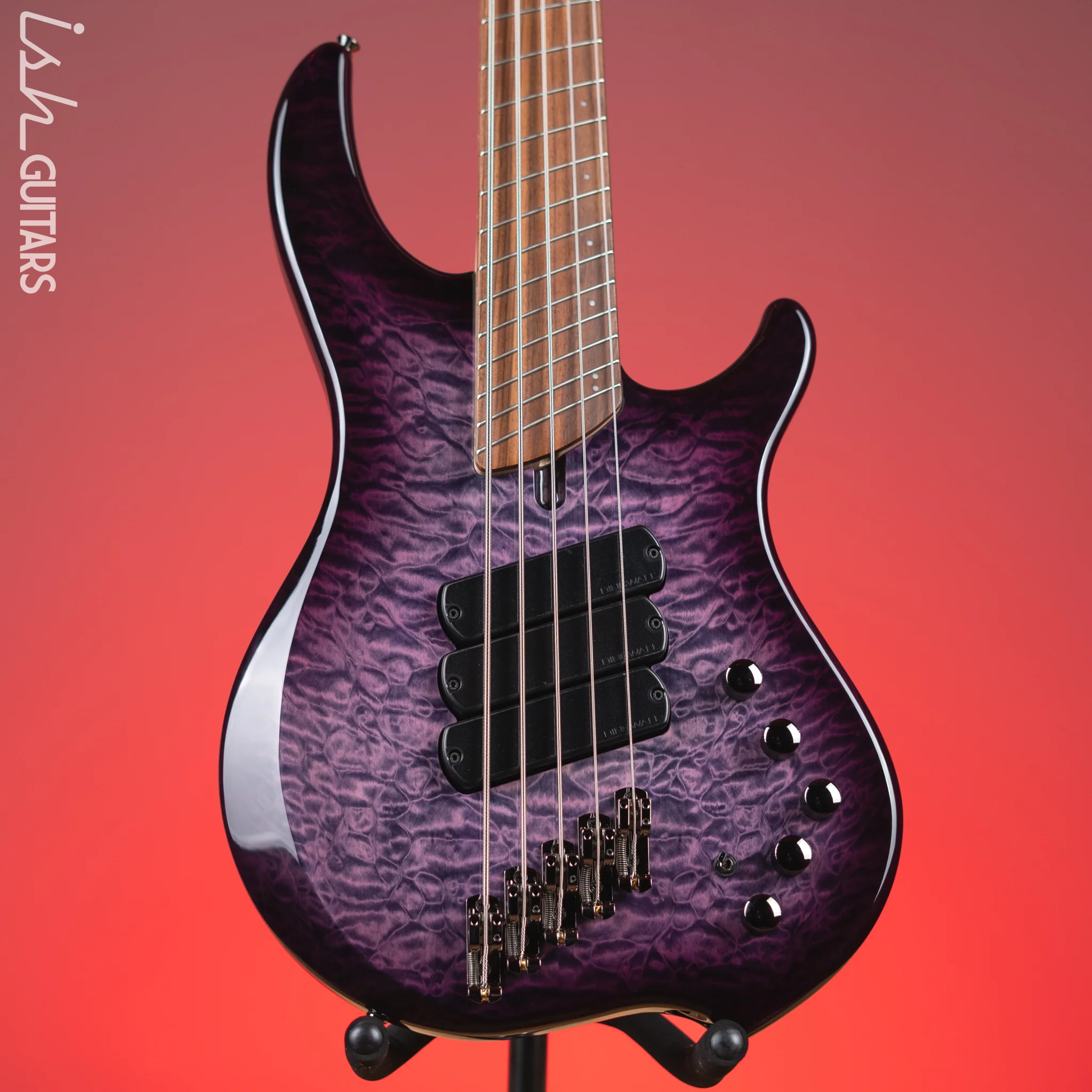 Dingwall Combustion 5-String Bass Ultravioletburst Pau Ferro Fretboard