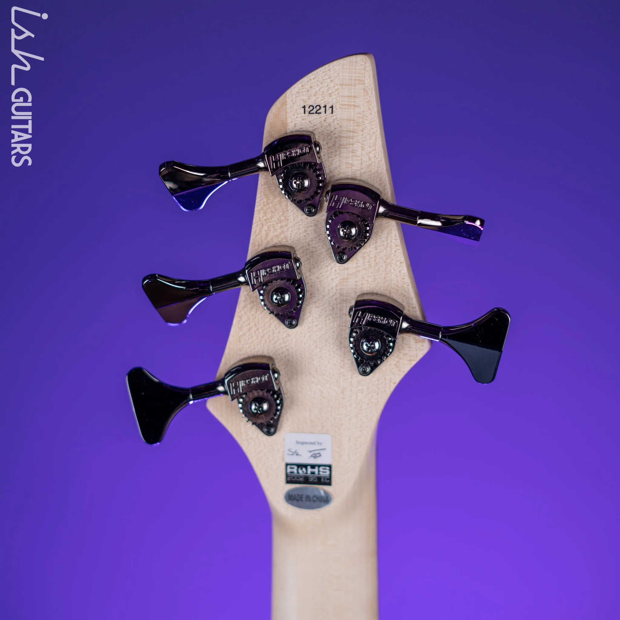 Dingwall Combustion 5-String Bass Vintageburst Gloss Pau Ferro Fretboard - Image 10