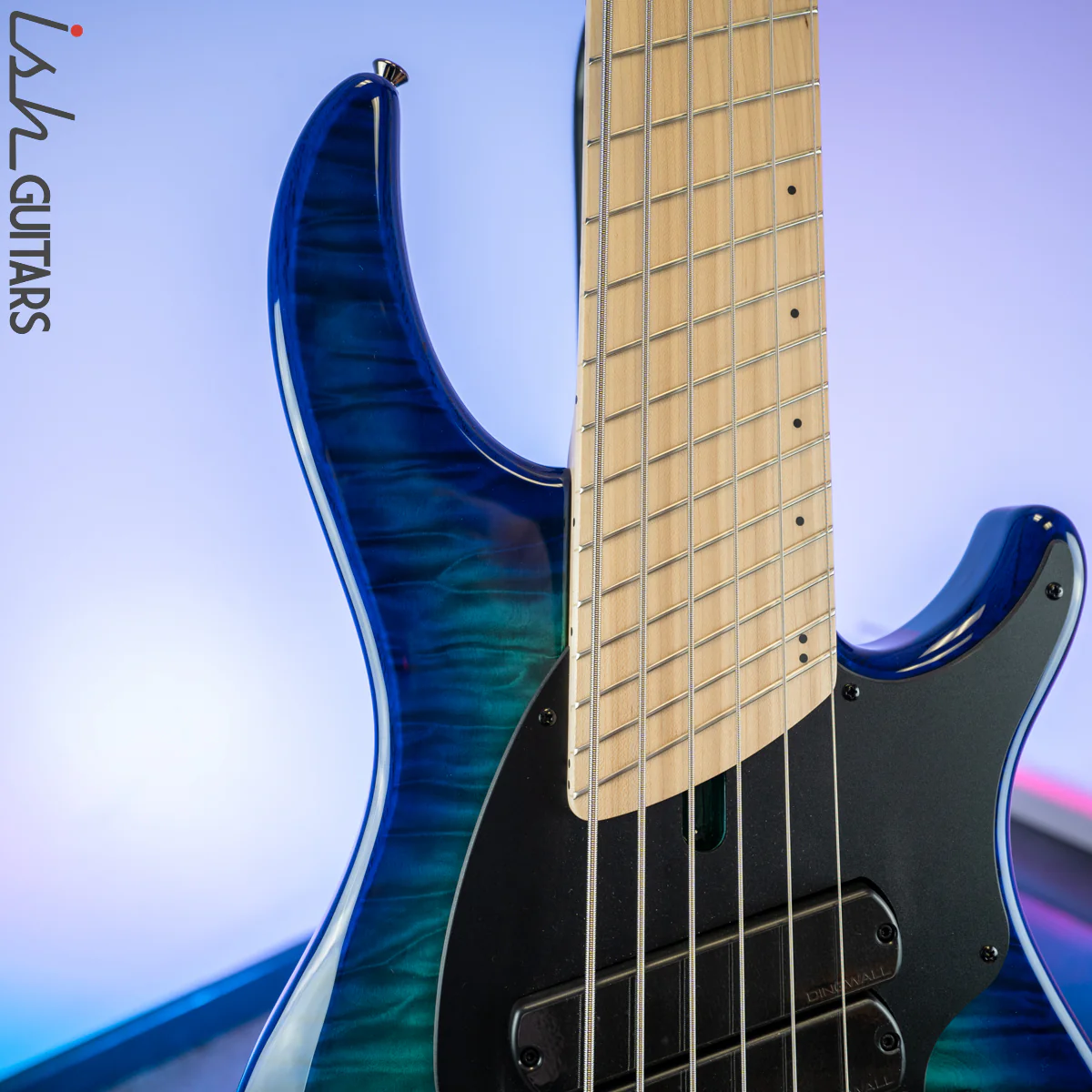 Dingwall Combustion 6-String 3 Pickup Whalepool Burst B-Stock - Image 3