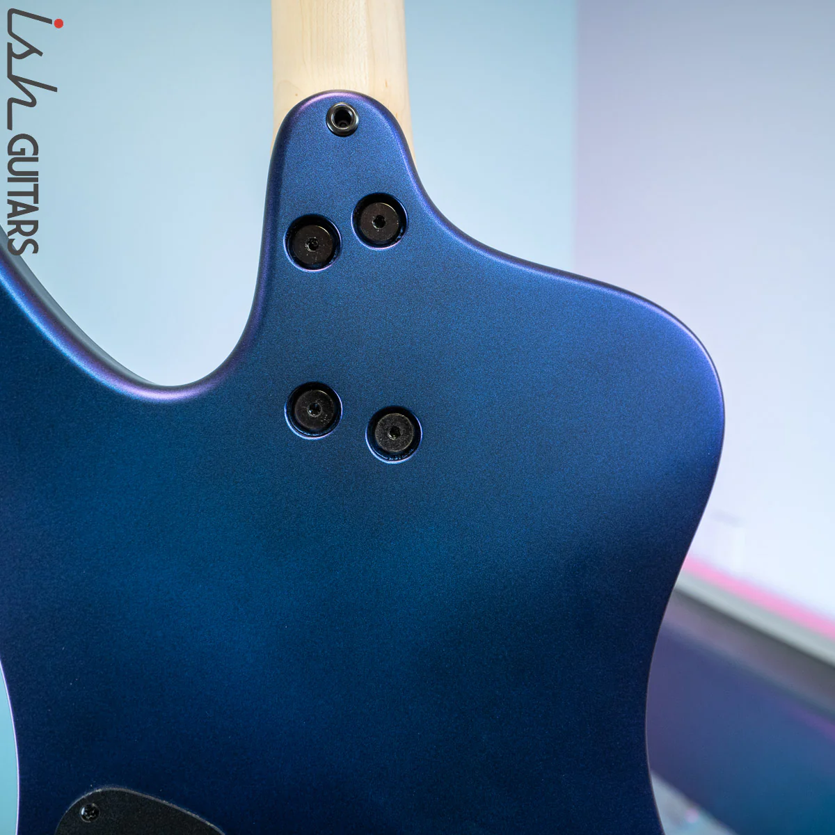 Dingwall D-ROC 4-String Standard Matte Blue to Purple Colorshift - Image 9