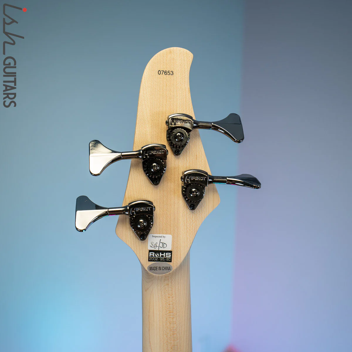 Dingwall D-ROC 4-String Standard Matte Blue to Purple Colorshift - Image 11