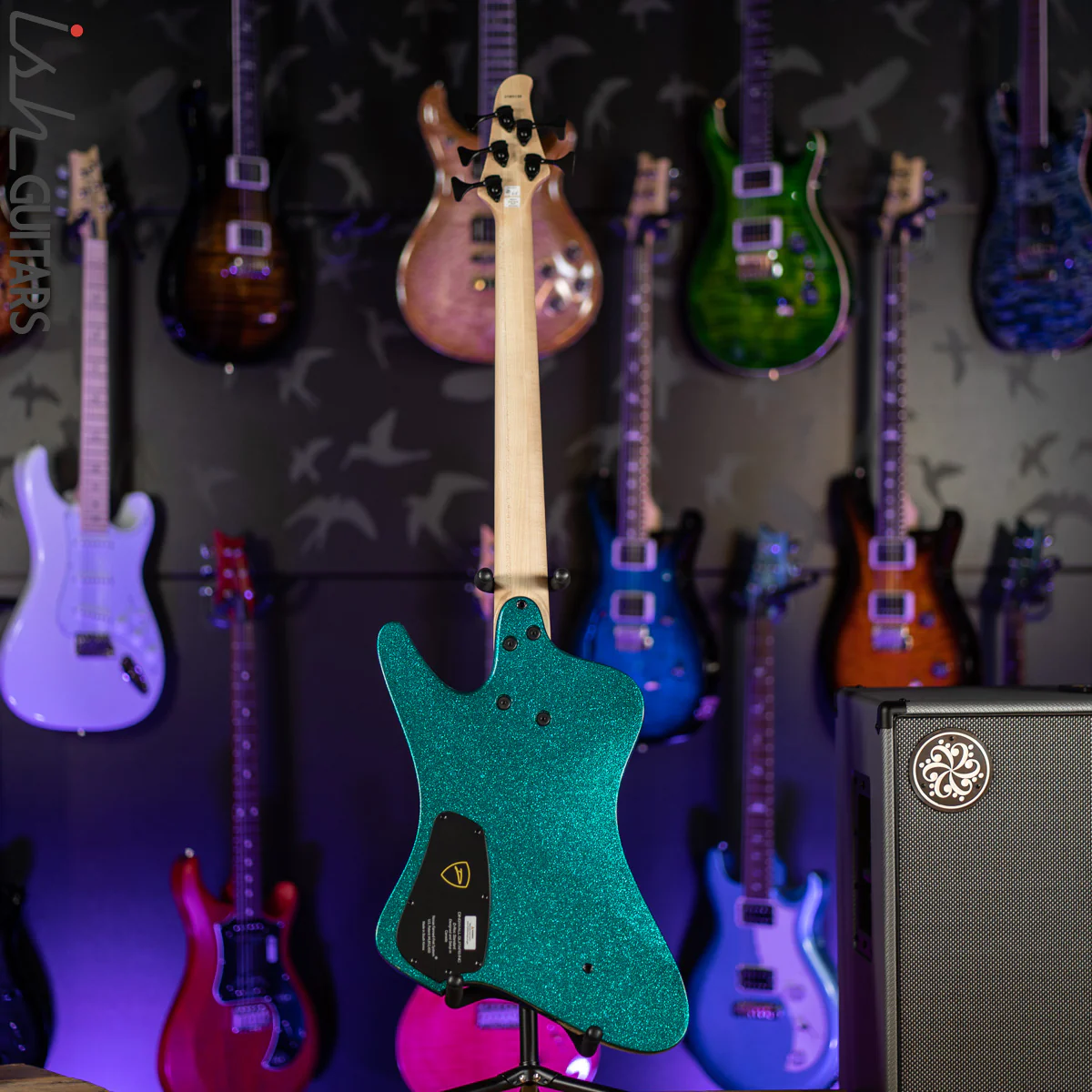 Dingwall D-Roc 5-String Bass Gloss Metal Flake Aquamarine - Image 7
