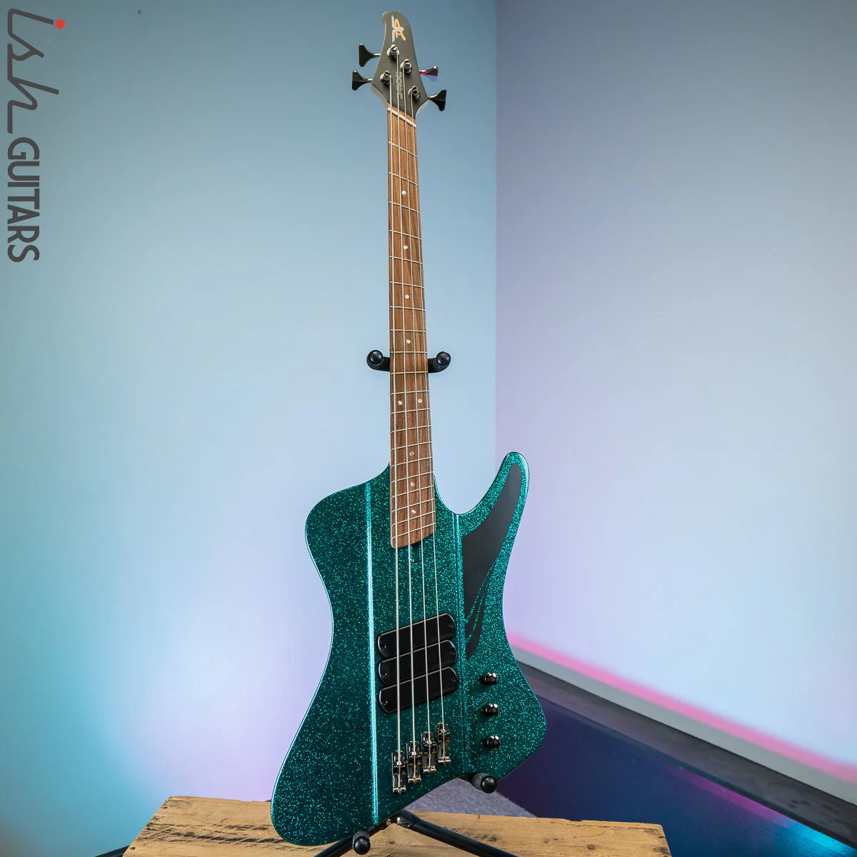 Dingwall D-ROC Standard 4-String Bass Aquamarine Metalflake - Image 2