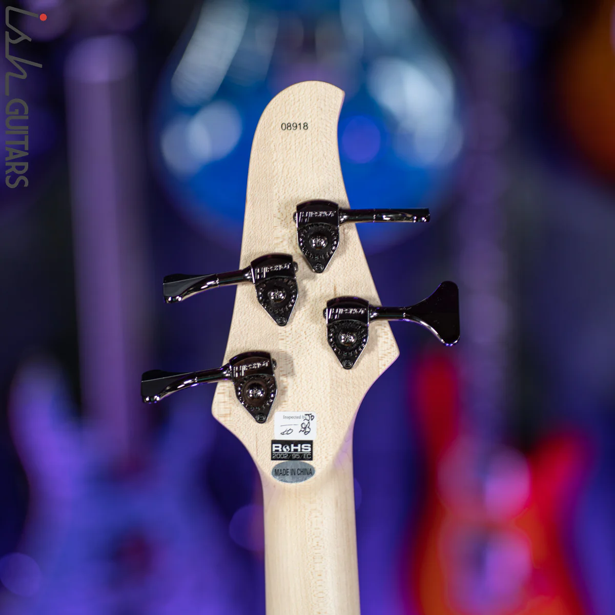 Dingwall D-ROC Standard 4-String Bass Aquamarine Metalflake - Image 11
