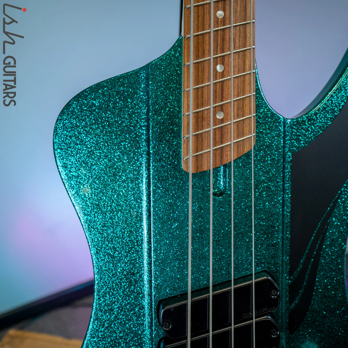 Dingwall D-ROC Standard 4-String Bass Aquamarine Metalflake - Image 3