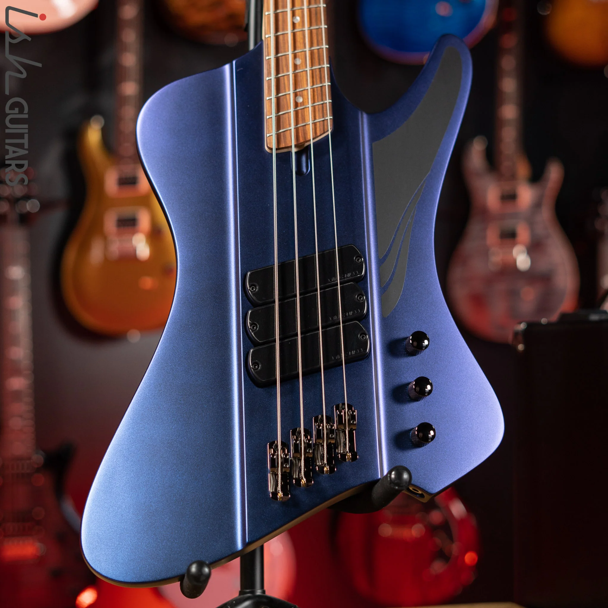 Dingwall D-Roc Standard 4-String Bass Matte Blue to Purple Colorshift B-Stock
