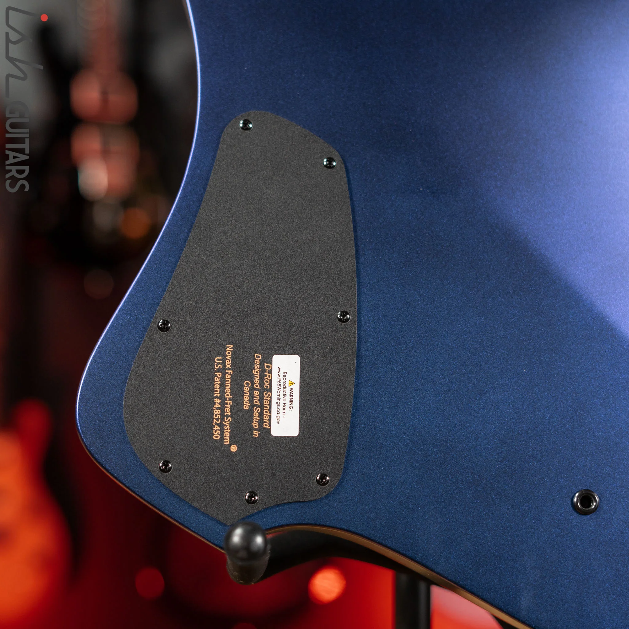 Dingwall D-Roc Standard 4-String Bass Matte Blue to Purple Colorshift B-Stock - Image 11