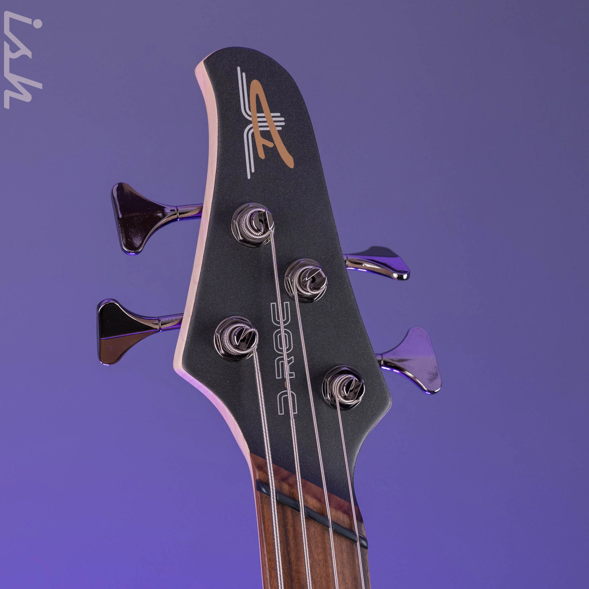 Dingwall D-Roc Standard 4-String Bass Matte Metallic Black - Image 5