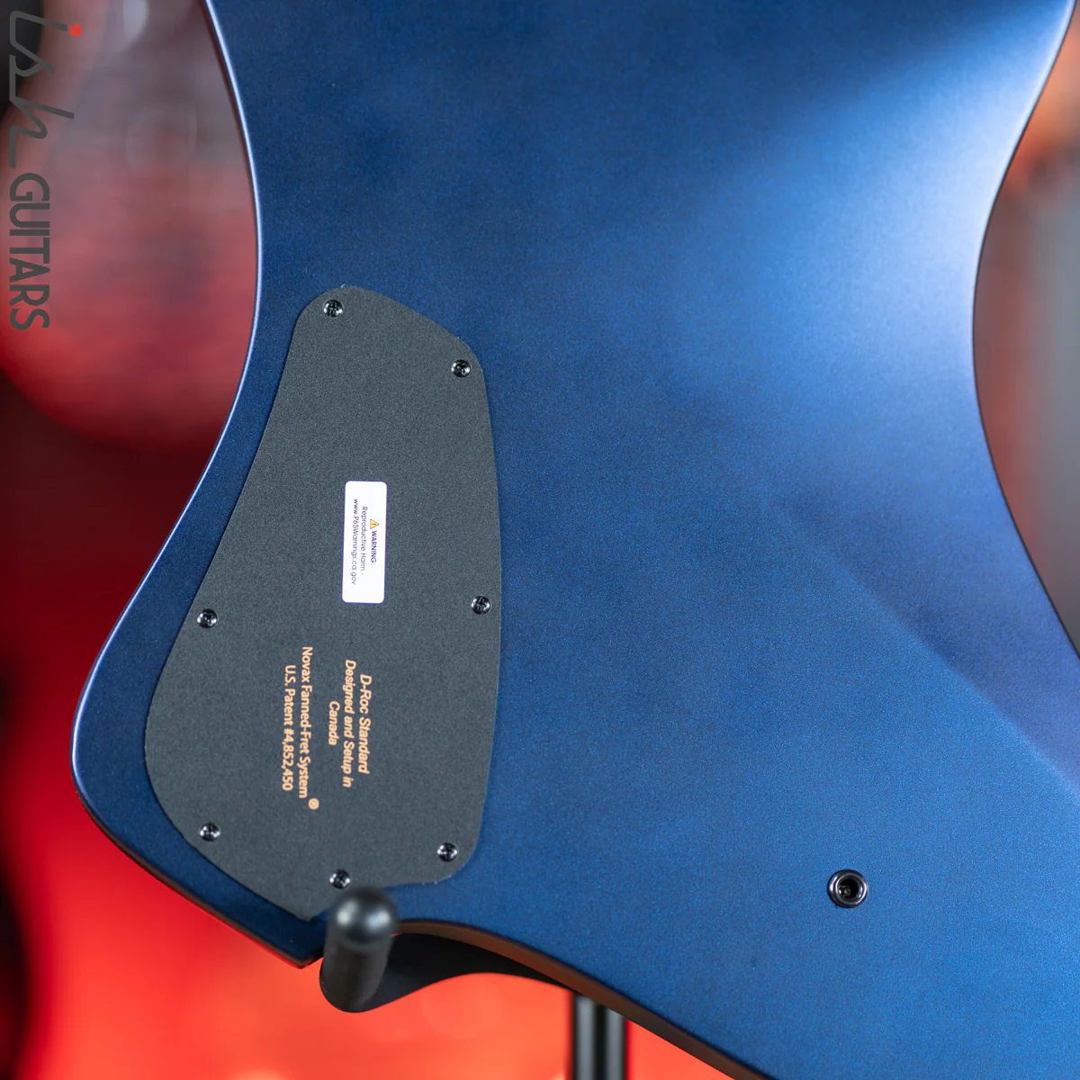 Dingwall D-Roc Standard 4-String Matte Blue to Purple Colorshift - Image 10