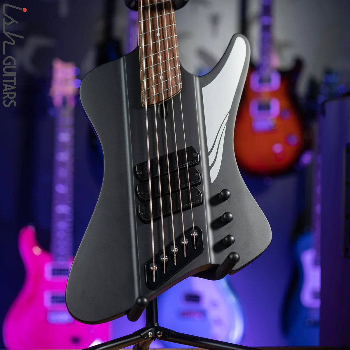 Dingwall D-Roc Standard 5-String Bass Matte Metallic Black