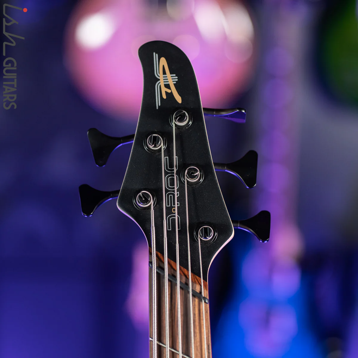 Dingwall D-Roc Standard 5-String Bass Matte Metallic Black - Image 6