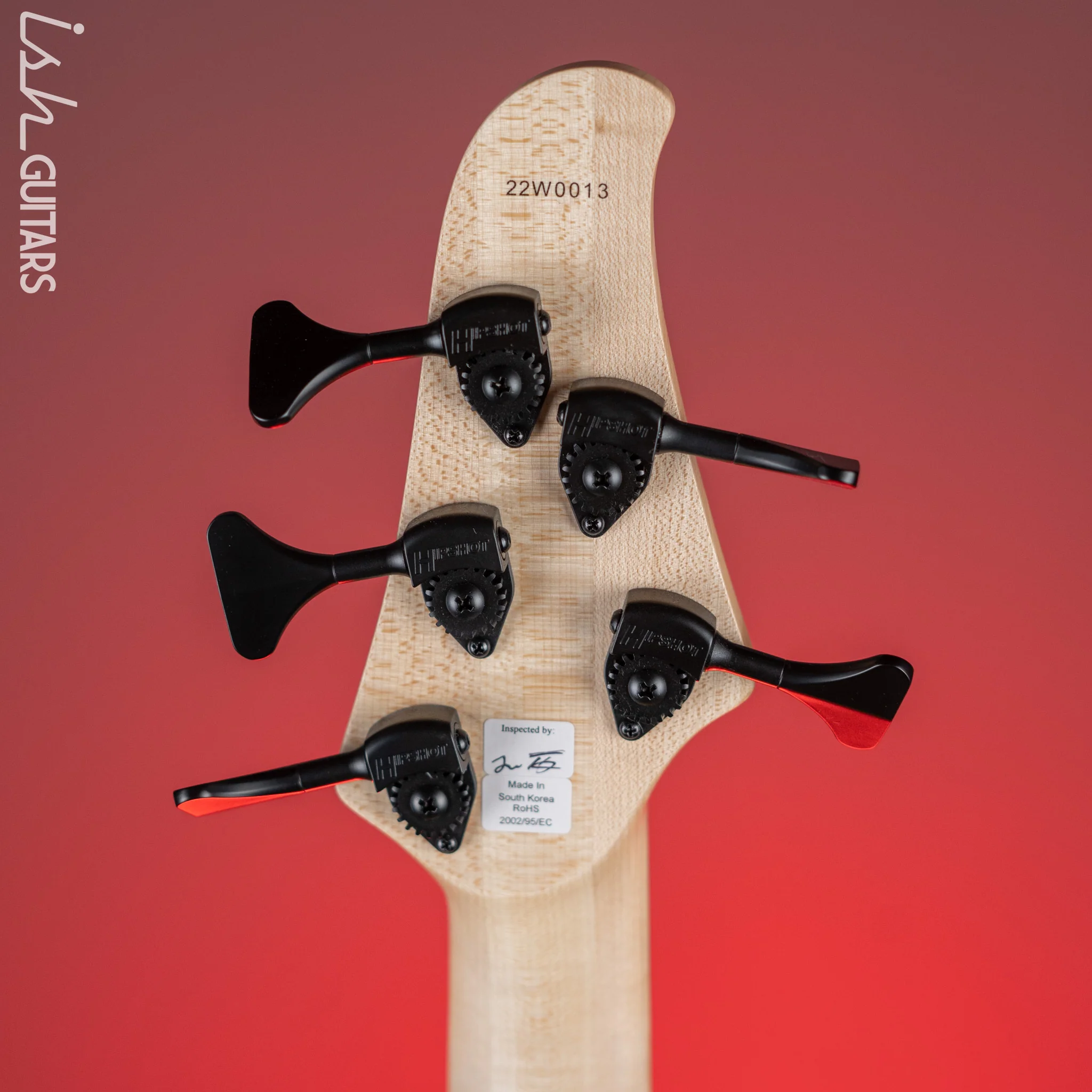 Dingwall D-Roc Standard 5-String Bass Metallic Black - Image 10