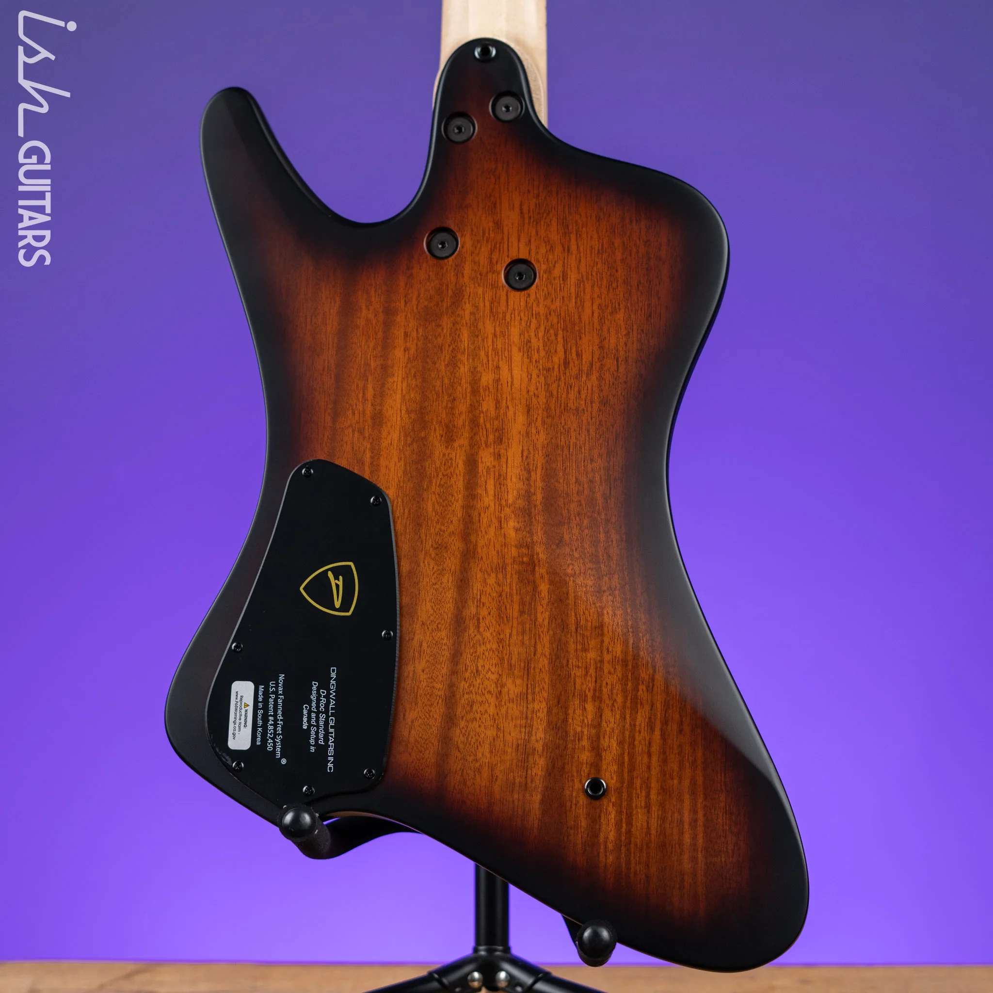 Dingwall D-Roc Standard 5-String Bass Vintageburst - Image 8