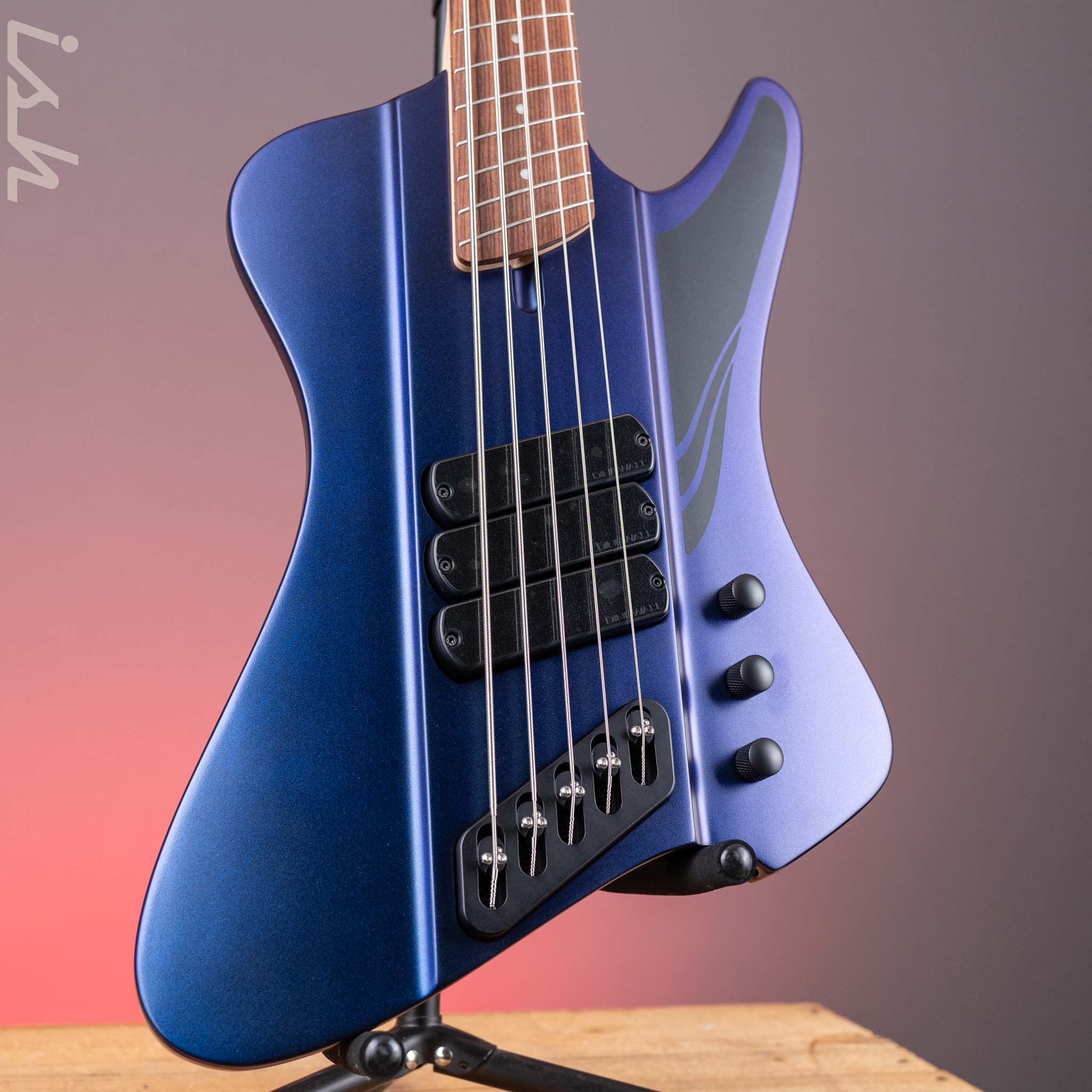 Dingwall D-Roc Standard 5-String Matte Blue to Purple Colorshift
