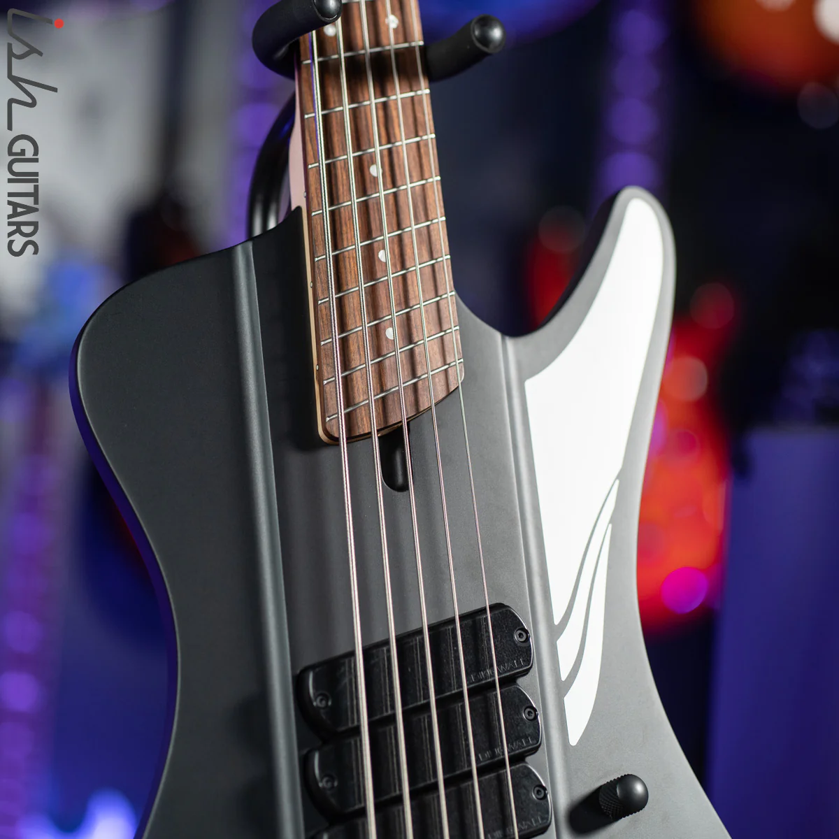 Dingwall D-Roc Standard 5-String Matte Metallic Black - Image 3