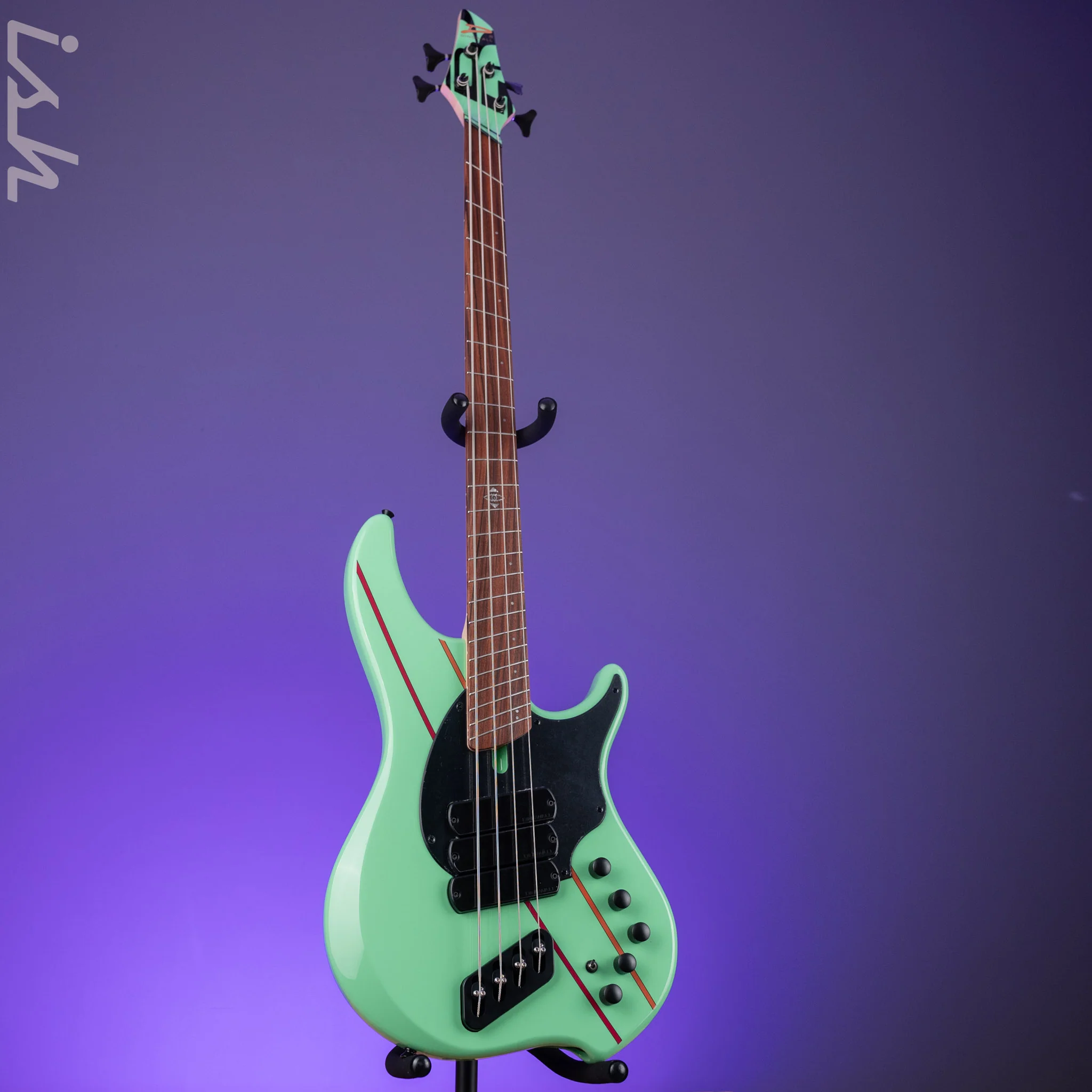 Dingwall John Taylor Combustion 4-String Bass Seafoam Green Demo - Image 2