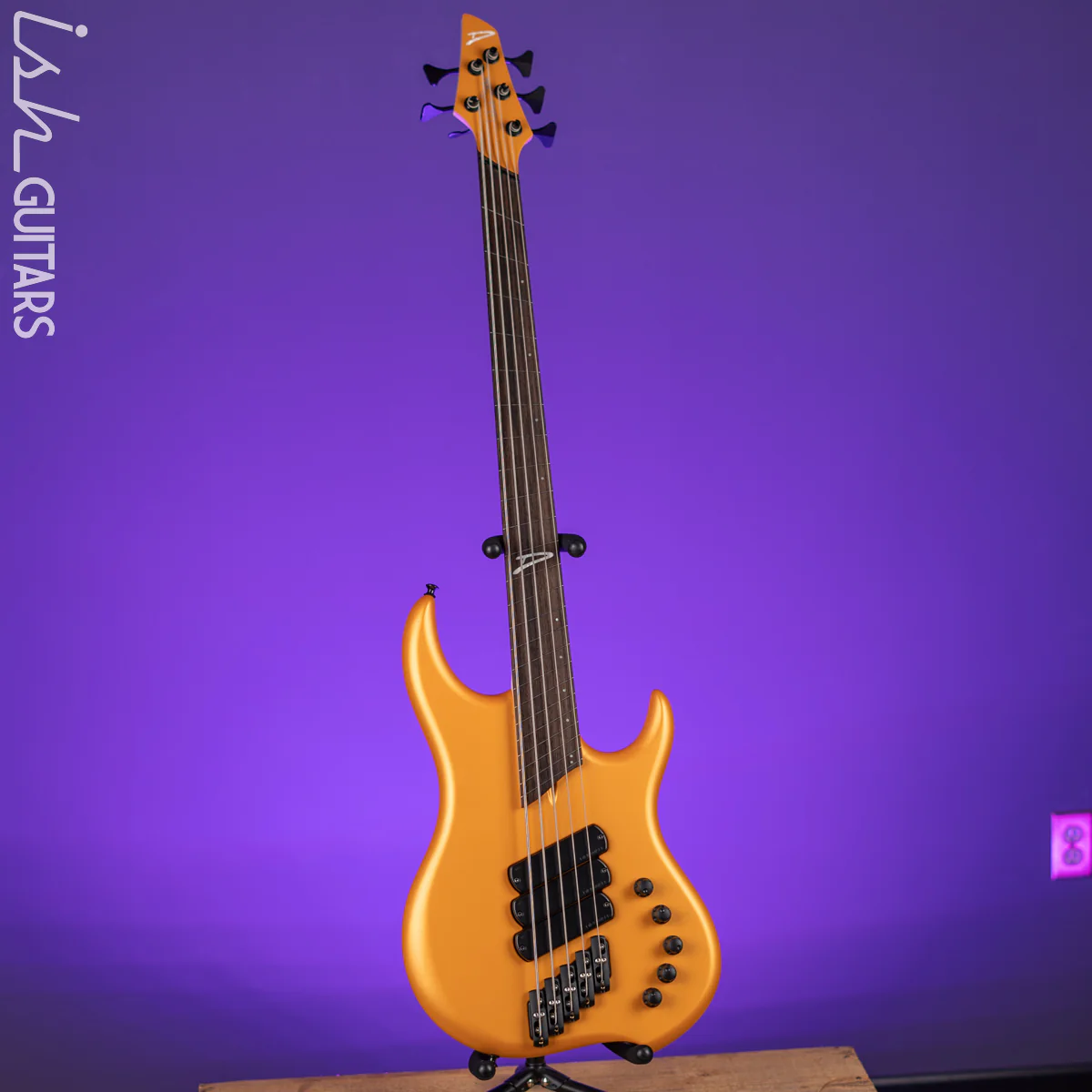 Dingwall Lee Sklar Signature 5-String Bass Matte Lambo Orange - Image 3