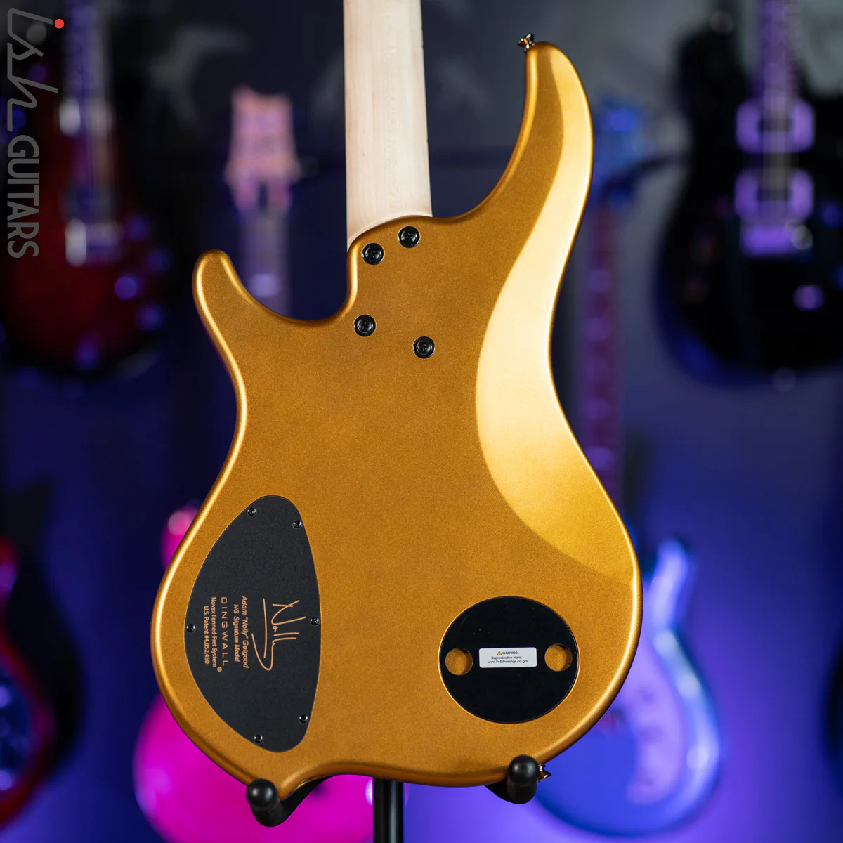 Dingwall NG-2 4-String Bass Metallic Gold Matte - Image 8