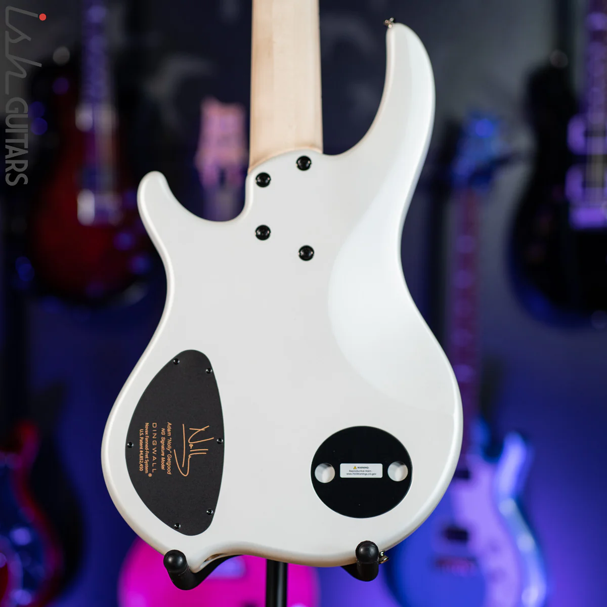 Dingwall NG-2 5-String Bass Ducati White - Image 7