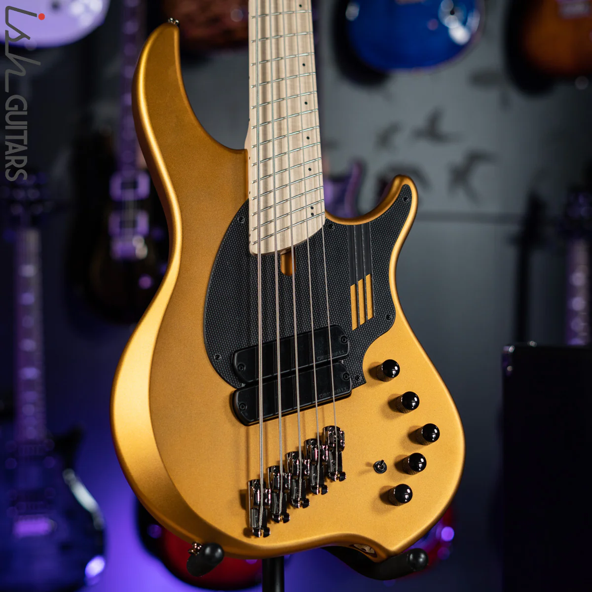Dingwall NG-2 5-String Bass Metallic Matte Gold B-Stock