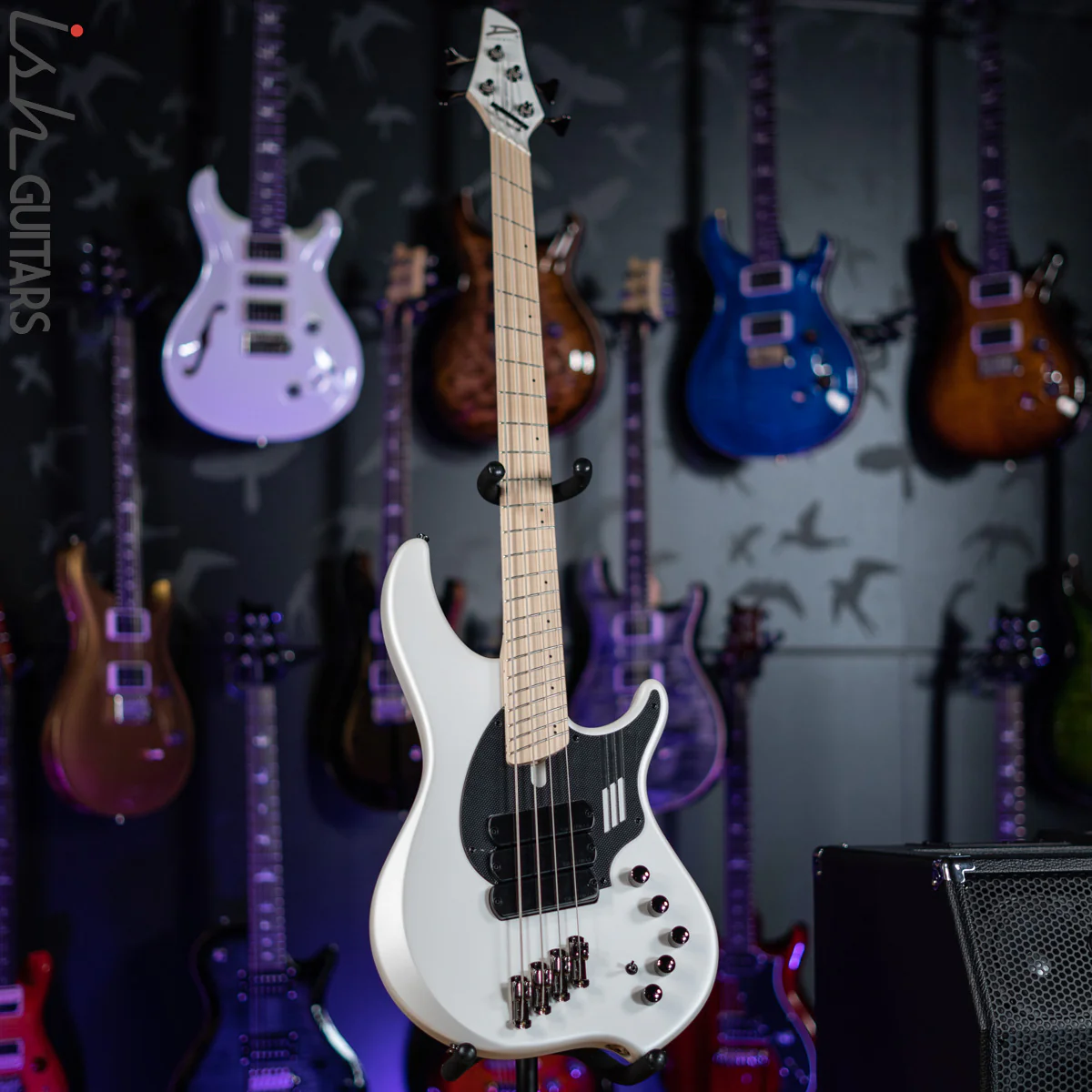 Dingwall NG-3 4-String Bass Ducati Pearl White - Image 2