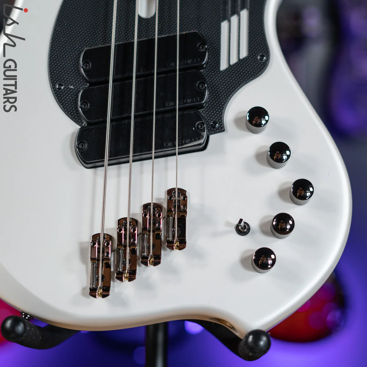 Dingwall NG-3 4-String Bass Ducati Pearl White - Image 4