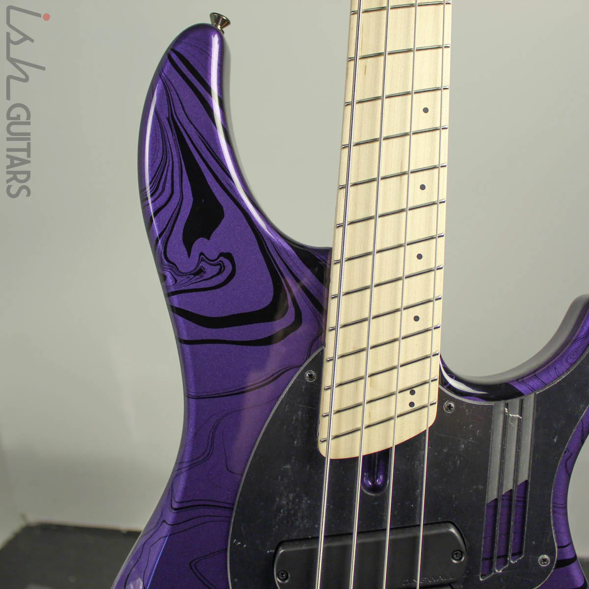 Dingwall NG-3 4-String Purple Metallic Swirl B-STOCK - Image 4
