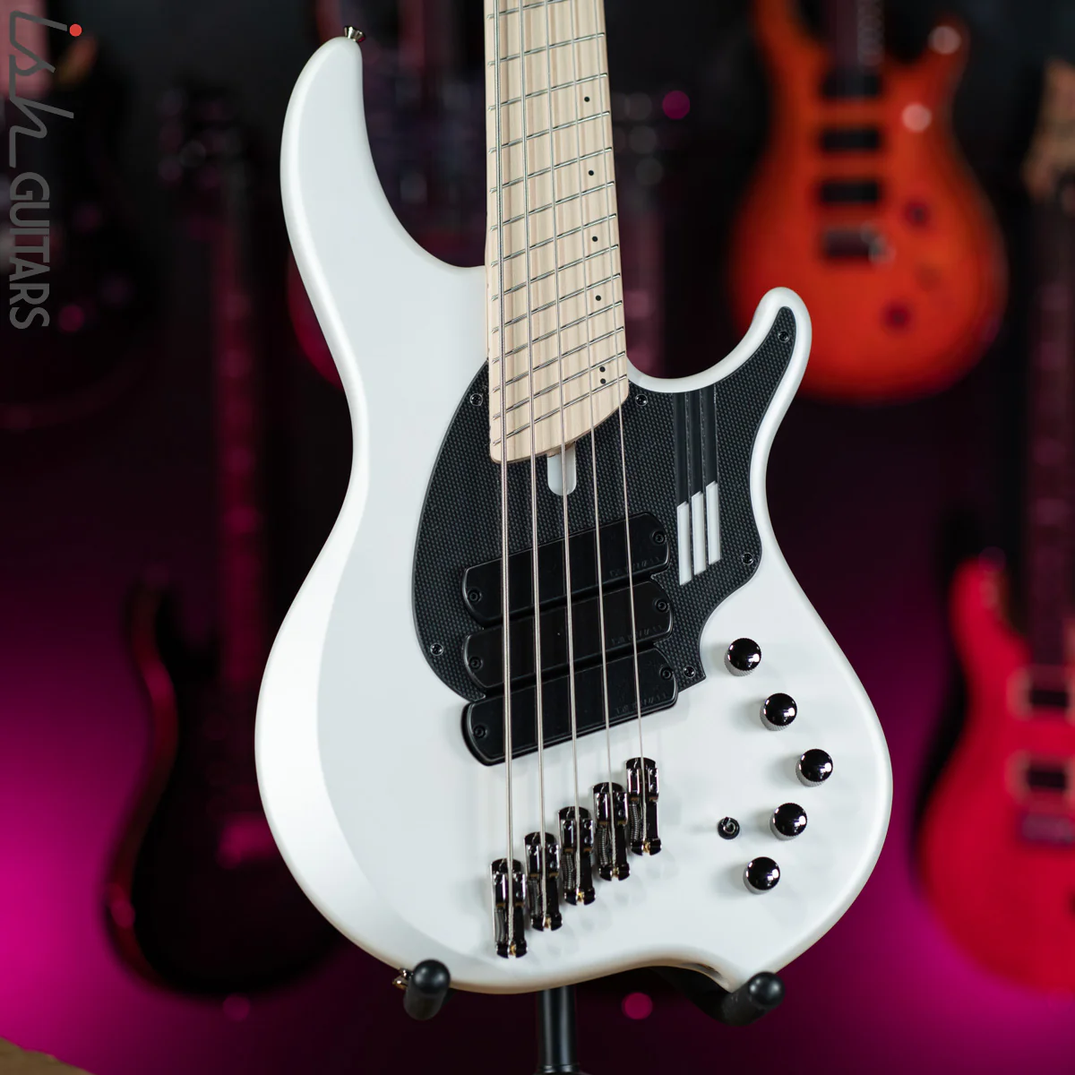 Dingwall NG-3 5-String Adam “Nolly” Getgood Ducati White