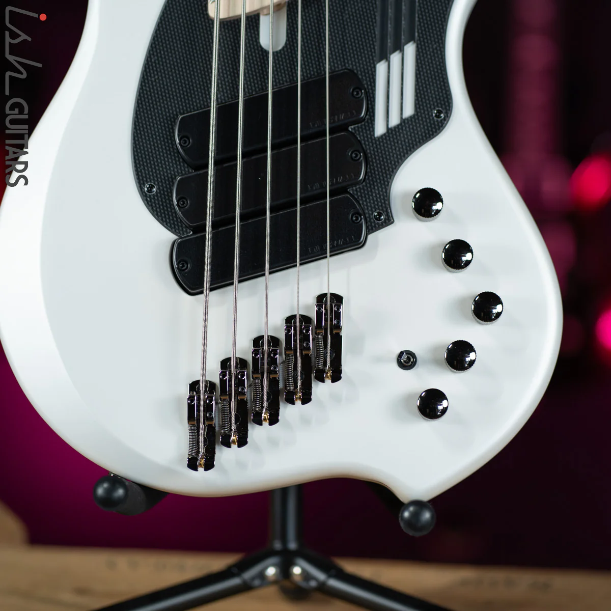 Dingwall NG-3 5-String Adam “Nolly” Getgood Ducati White - Image 4