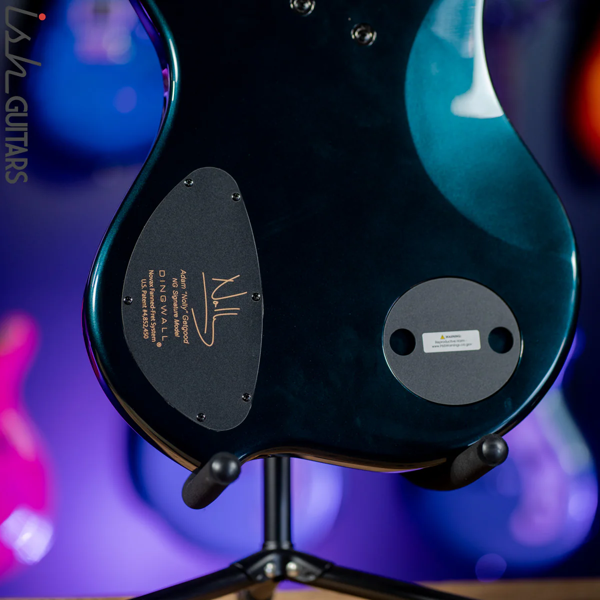 Dingwall NG-3 5-String Bass Black Forest Green - Image 9