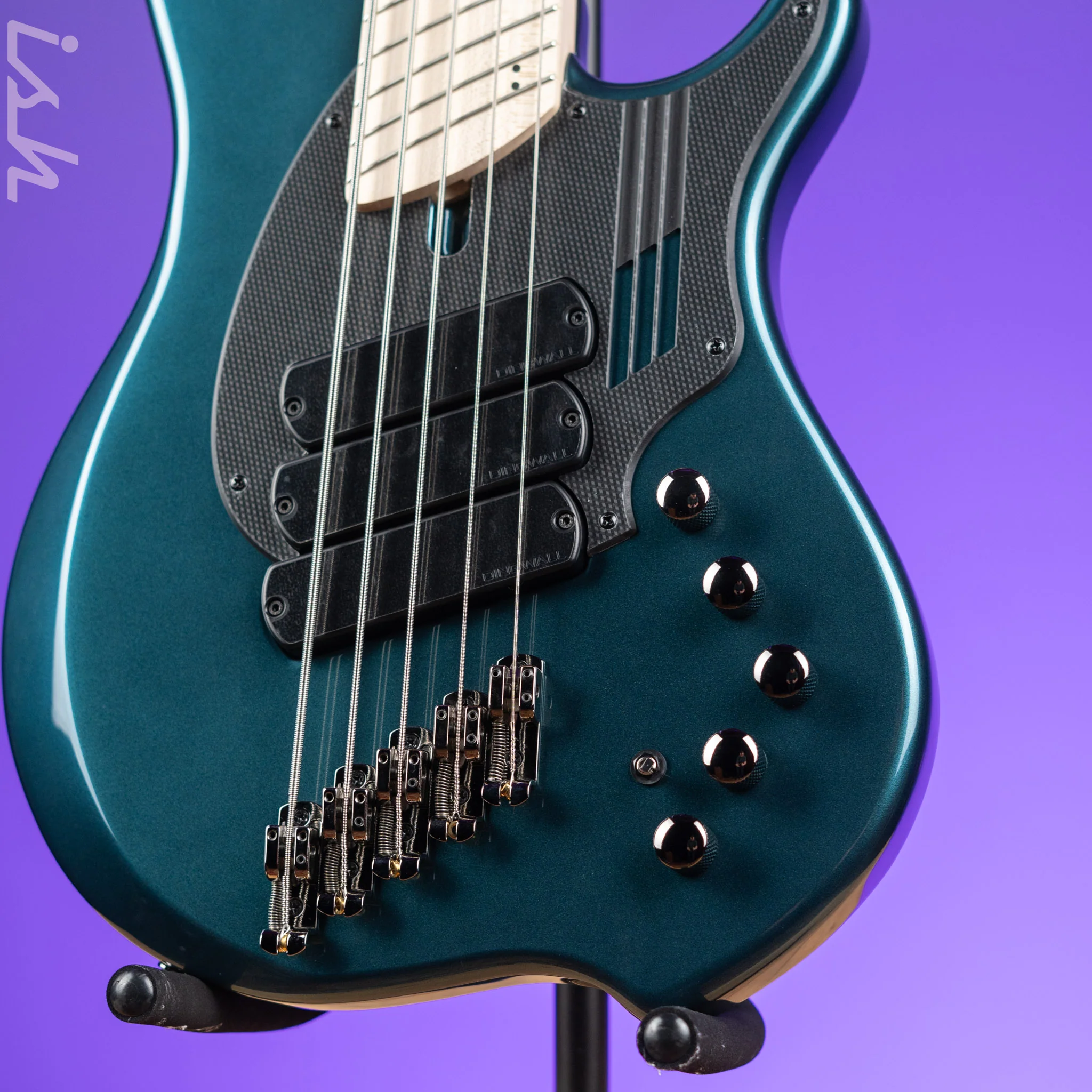 Dingwall NG-3 5-String Bass Black Forest Green Gloss - Image 4