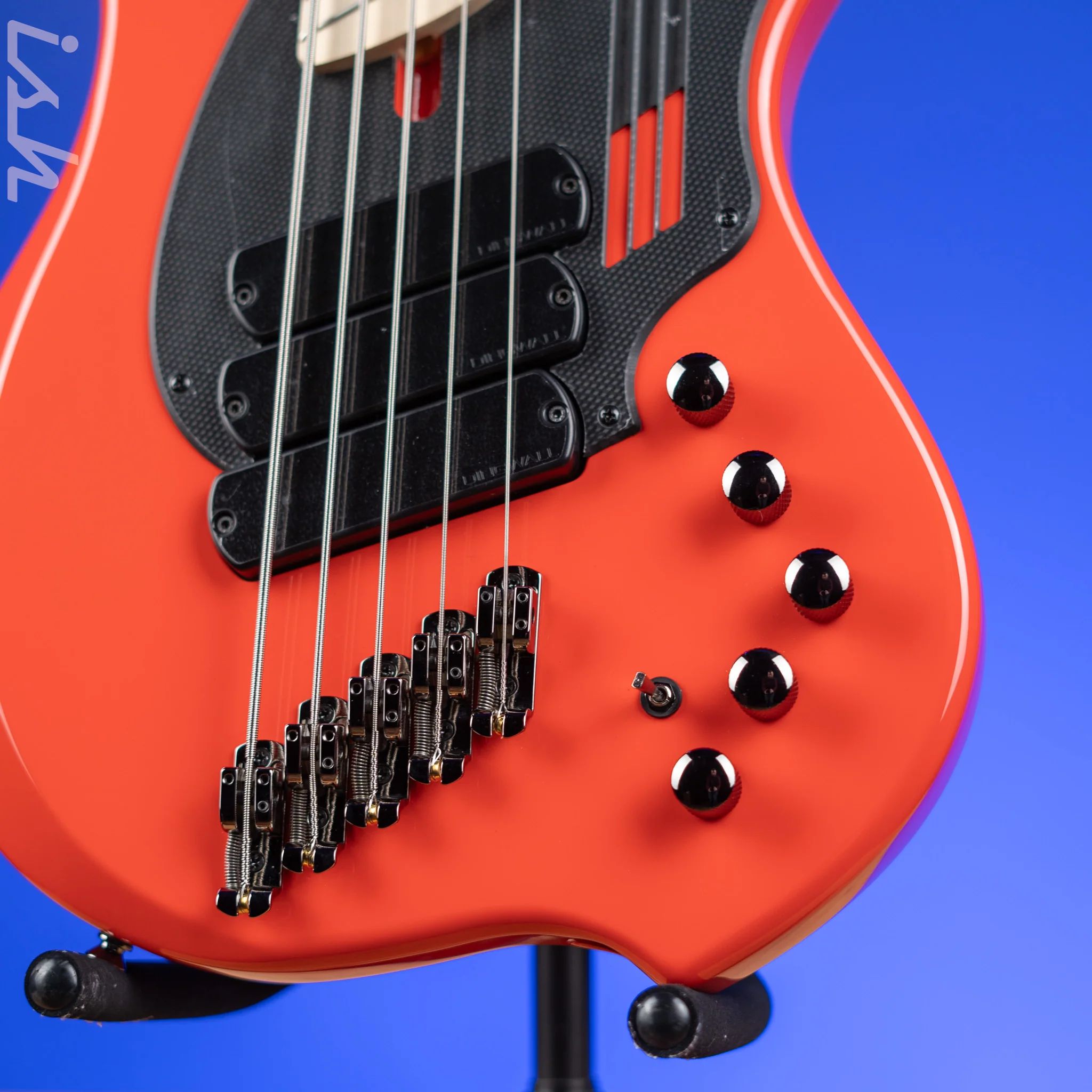 Dingwall NG-3 5-String Bass Fiesta Red - Image 4