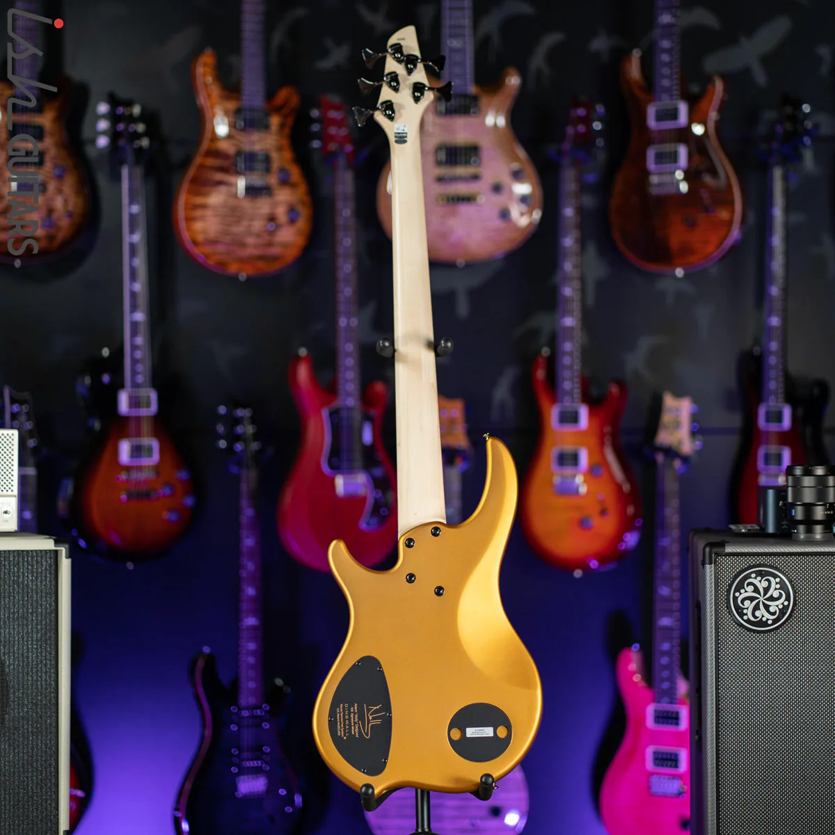 Dingwall NG-3 5-String Bass Gold Metallic Matte - Image 7