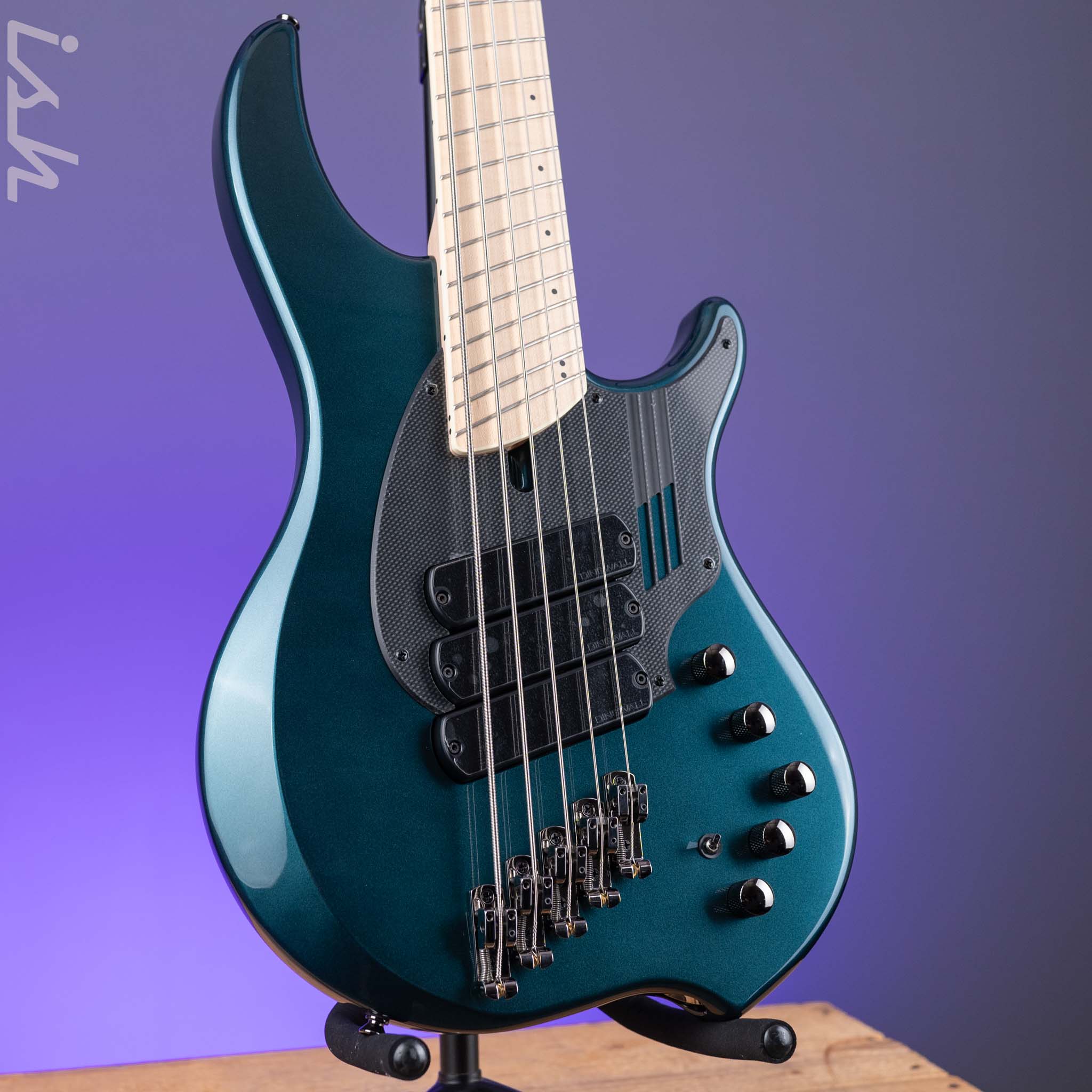 Dingwall NG-3 5-String Bass Guitar Black Forest Green