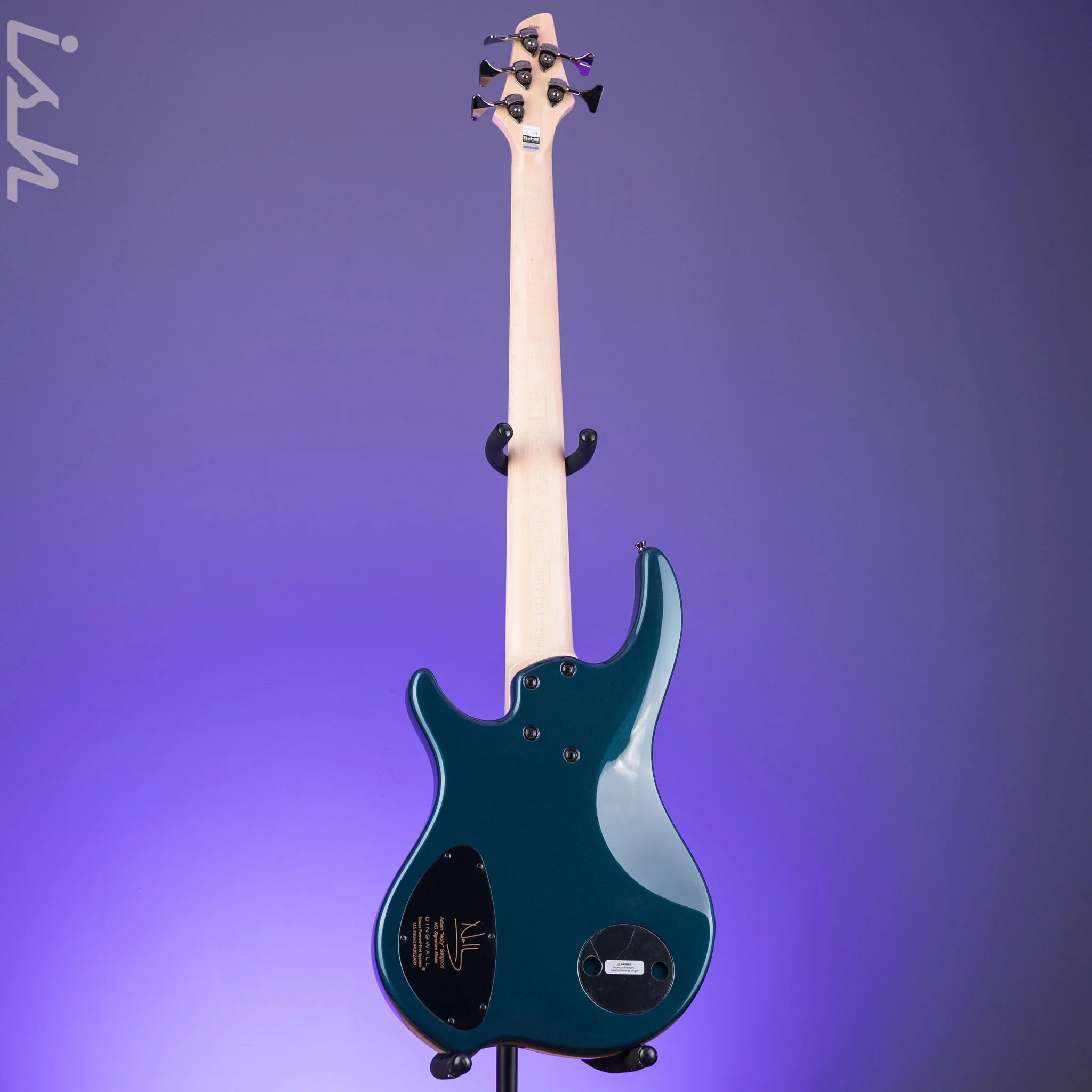 Dingwall NG-3 5-String Bass Guitar Black Forest Green - Image 6