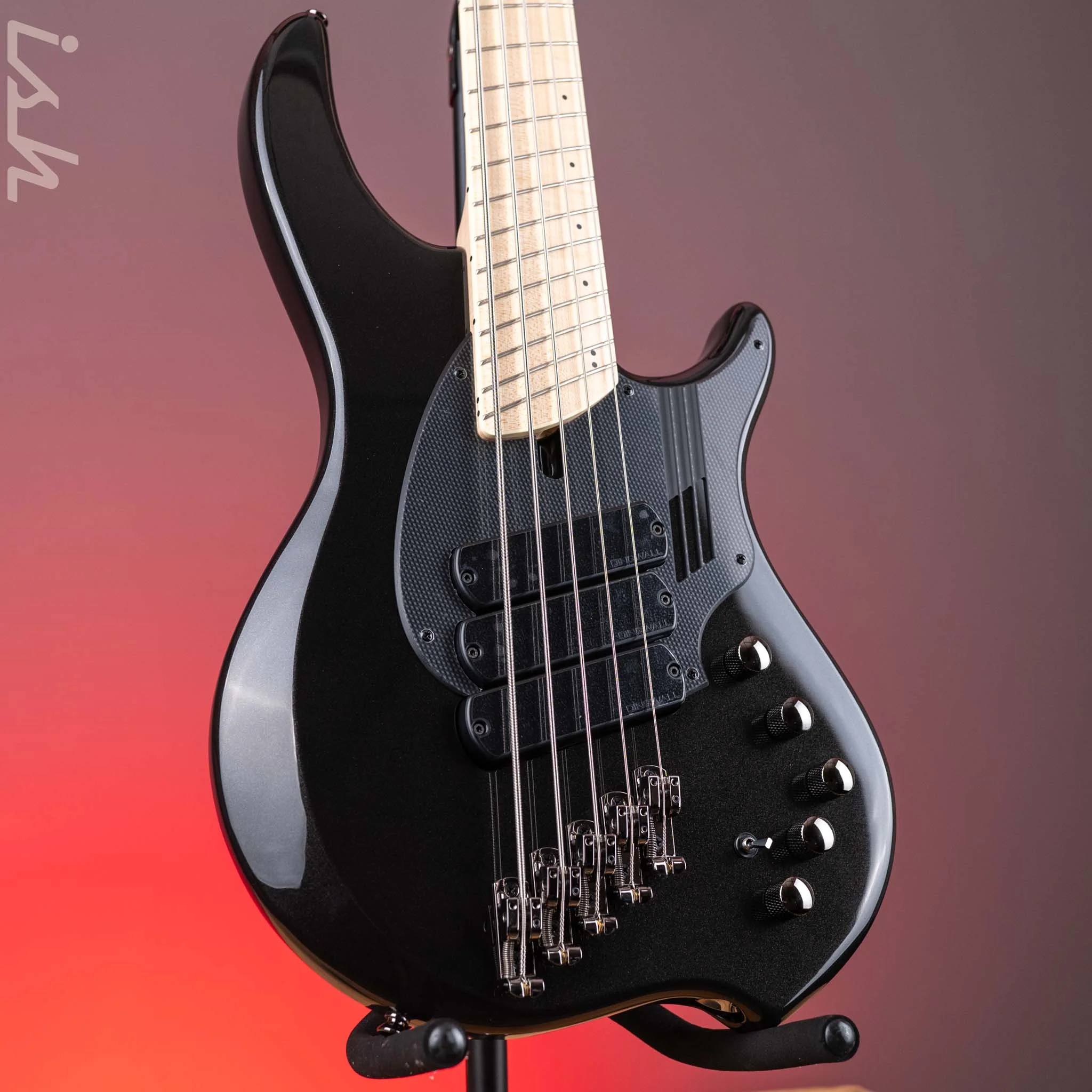 Dingwall NG-3 5-String Bass Guitar Metallic Black