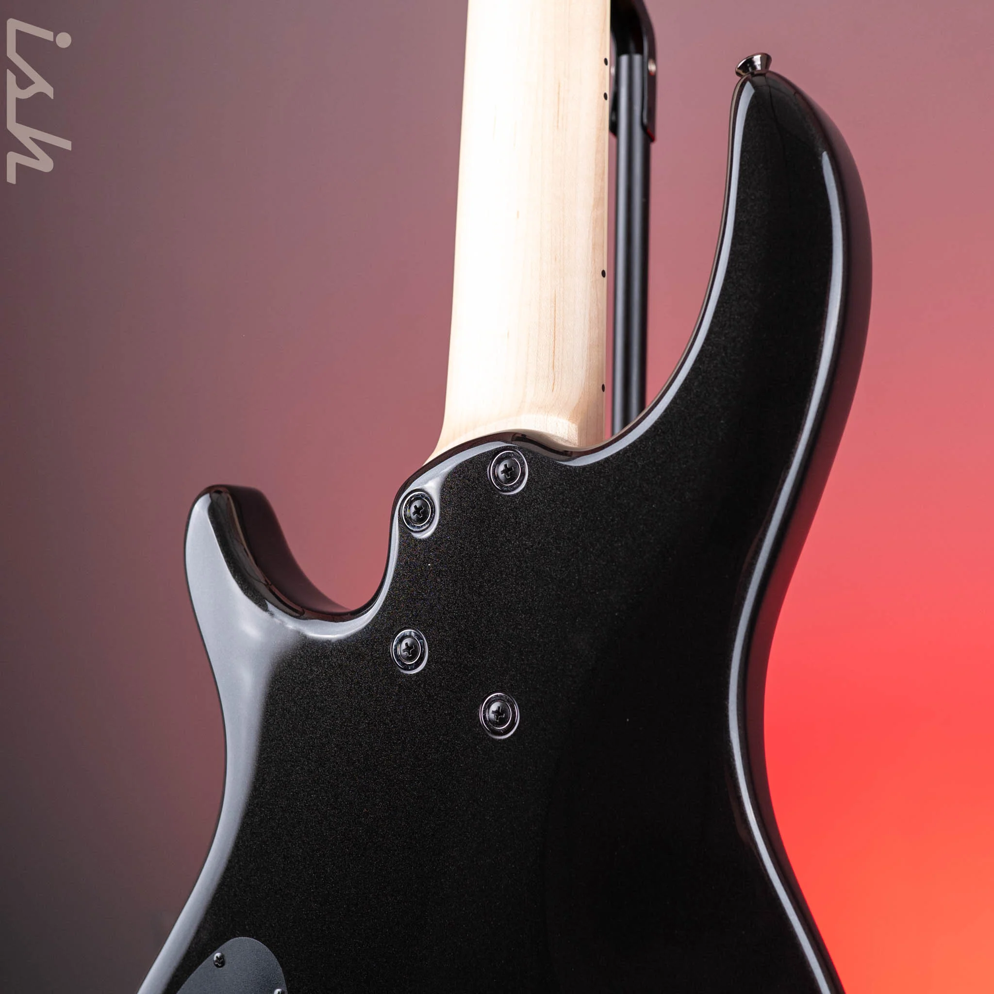 Dingwall NG-3 5-String Bass Guitar Metallic Black - Image 8