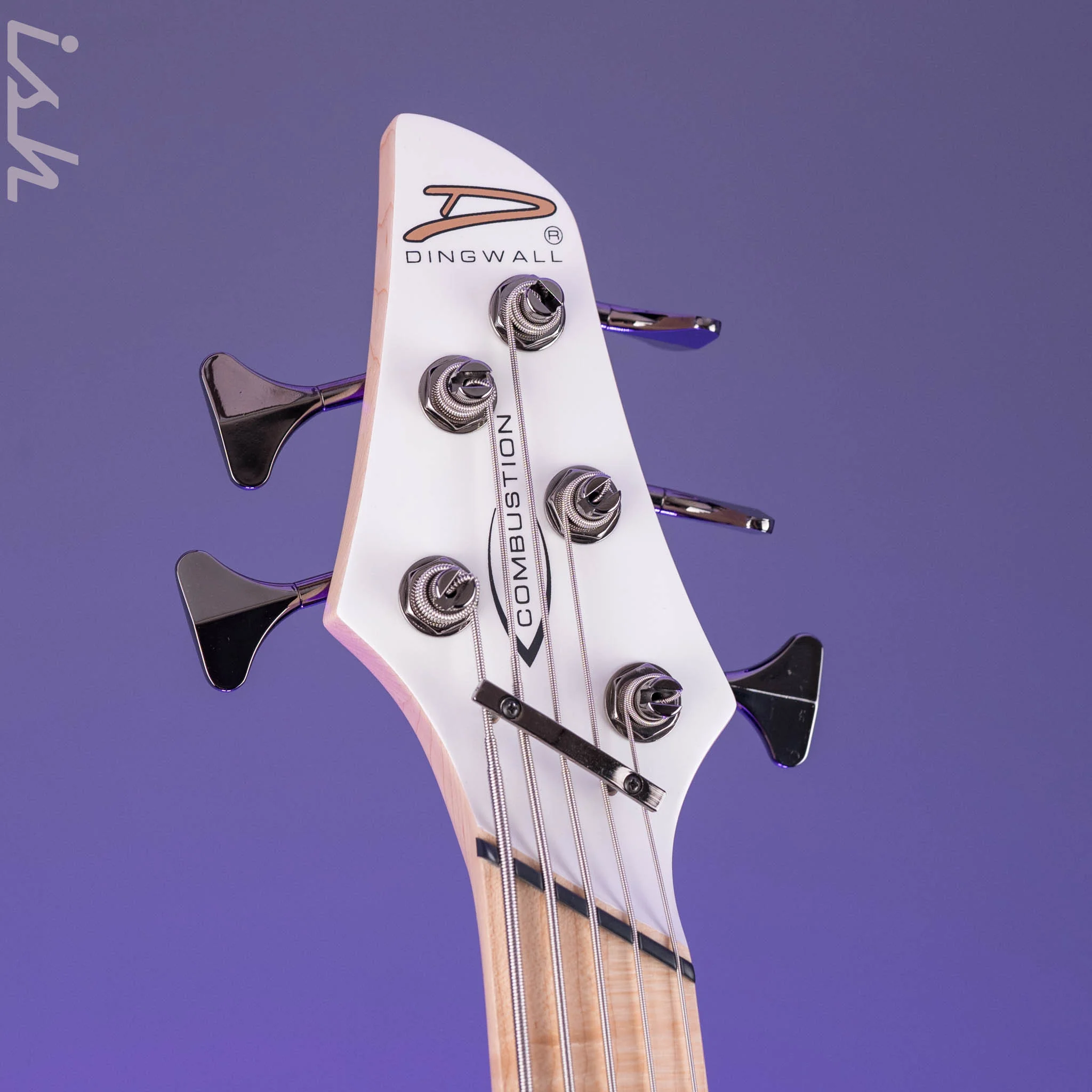 Dingwall NG-3 5-String Bass Matte Ducati Pearl White - Image 5