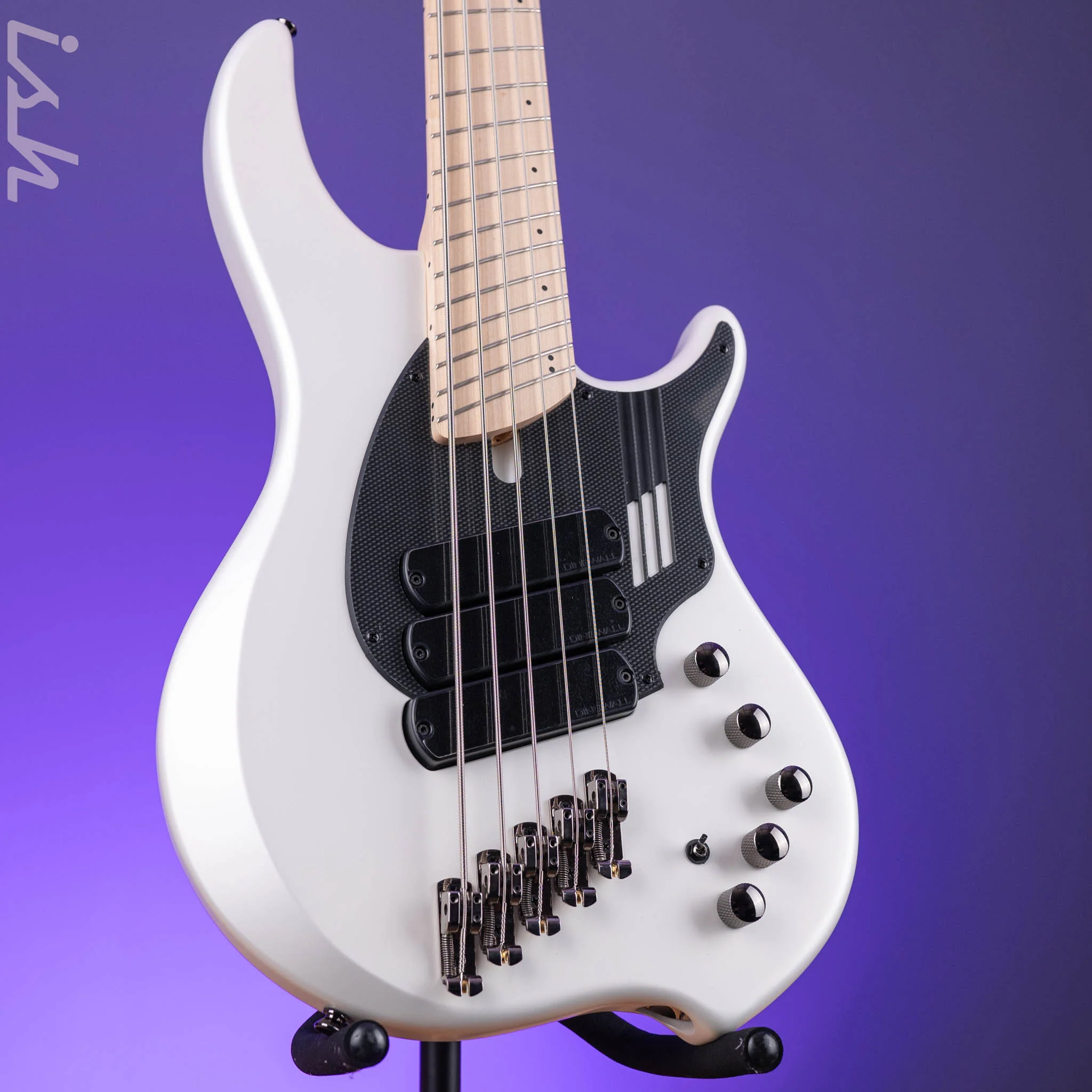 Dingwall NG-3 5-String Bass Matte Ducati Pearl White