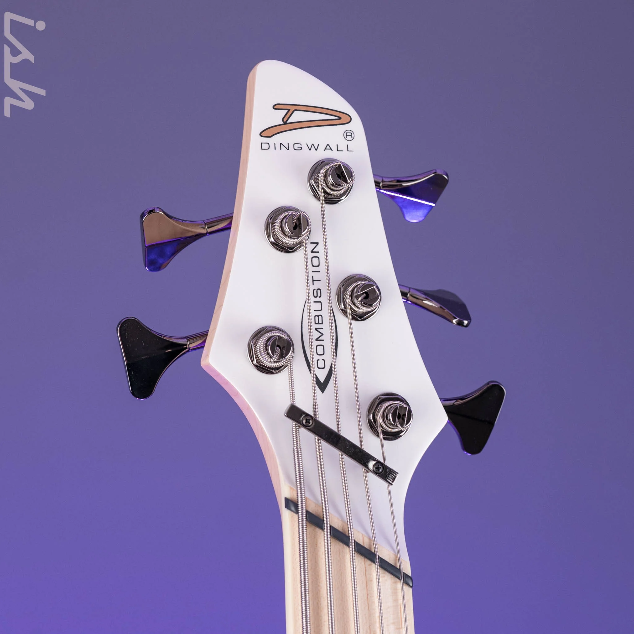 Dingwall NG-3 5-String Bass Matte Ducati Pearl White - Image 5