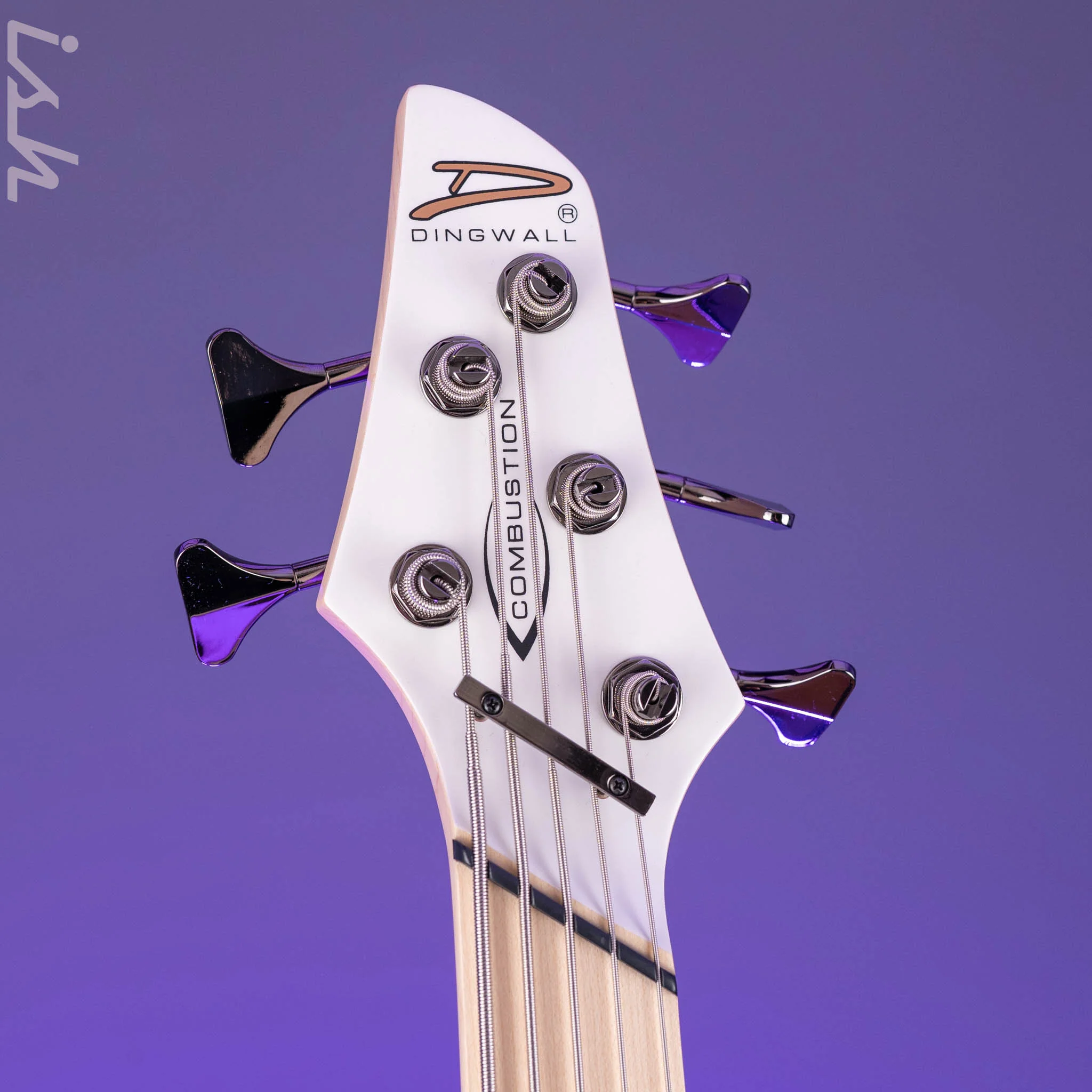Dingwall NG-3 5-String Bass Matte Ducati Pearl White - Image 5