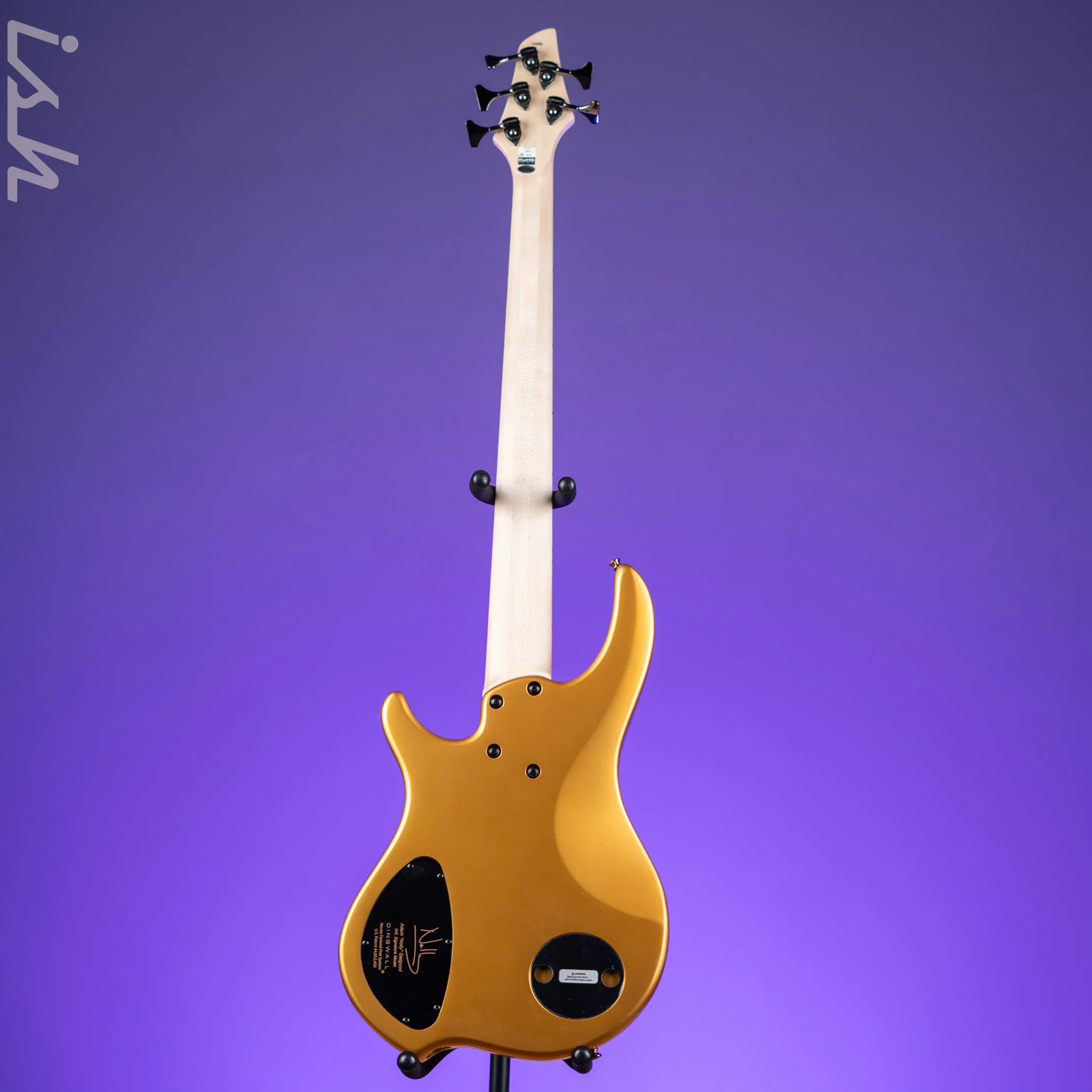 Dingwall NG-3 5-String Bass Matte Gold Metallic - Image 6