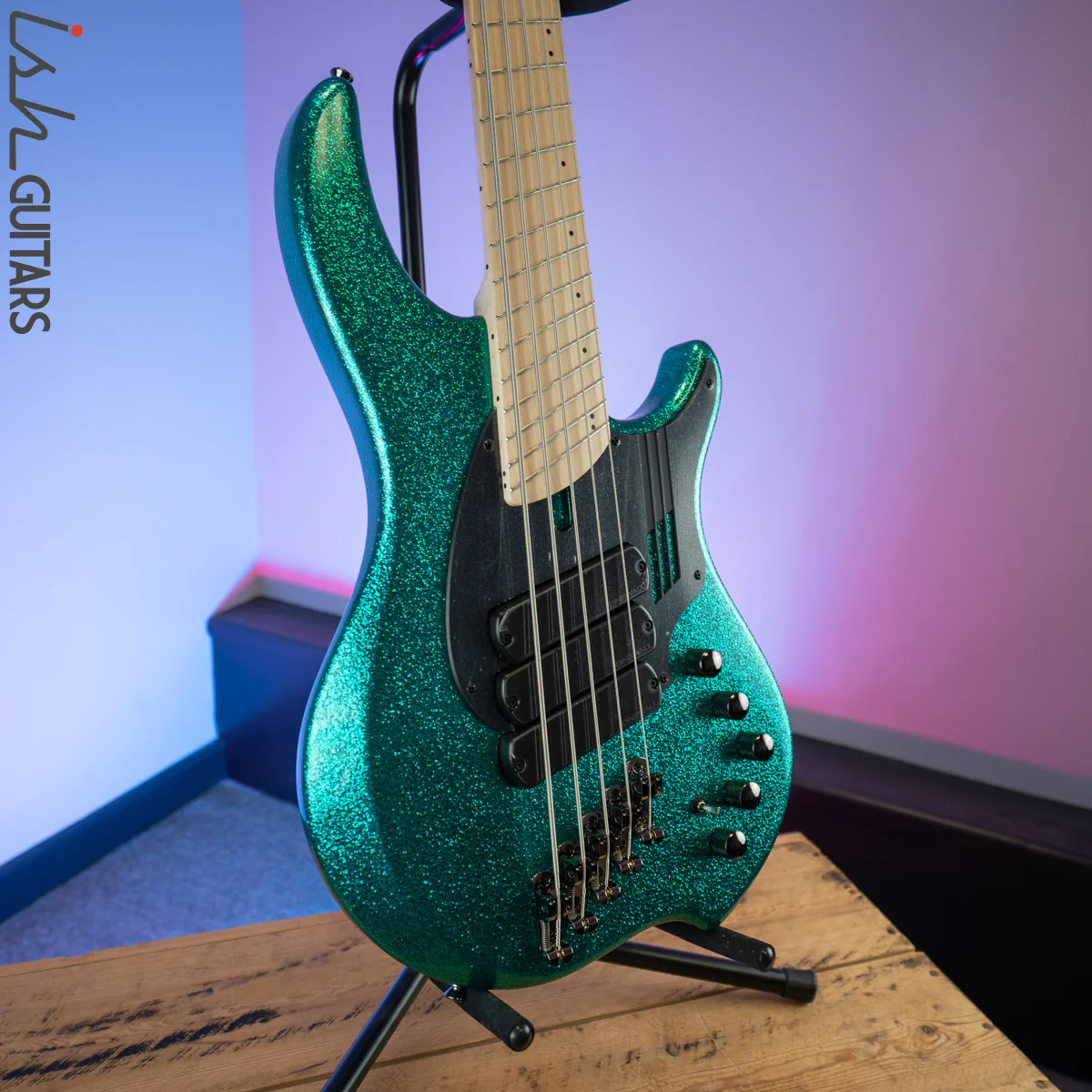Dingwall NG-3 5 String Metalflake Aquamarine - Image 5