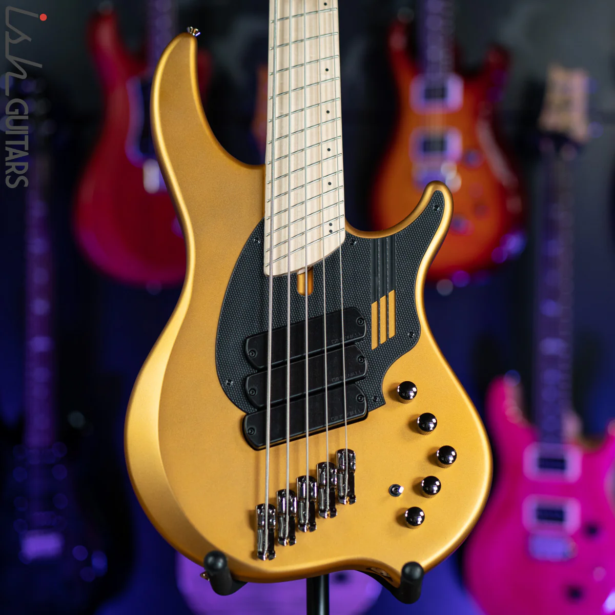Dingwall NG-3 5-String Matte Gold Metallic Bass