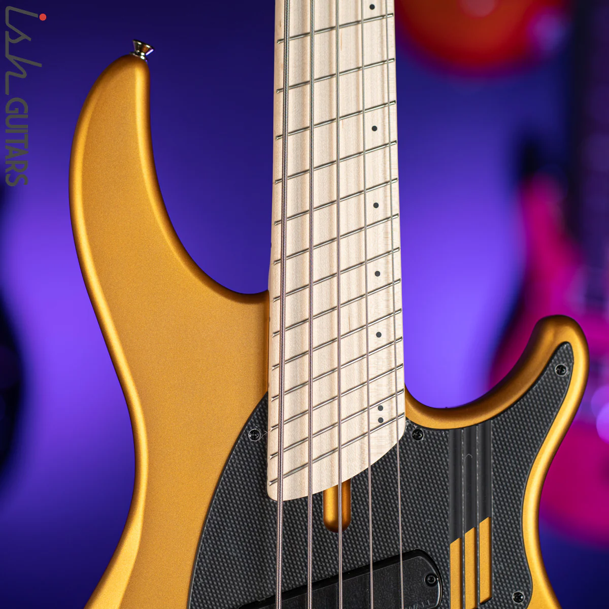 Dingwall NG-3 5-String Matte Gold Metallic Bass - Image 3