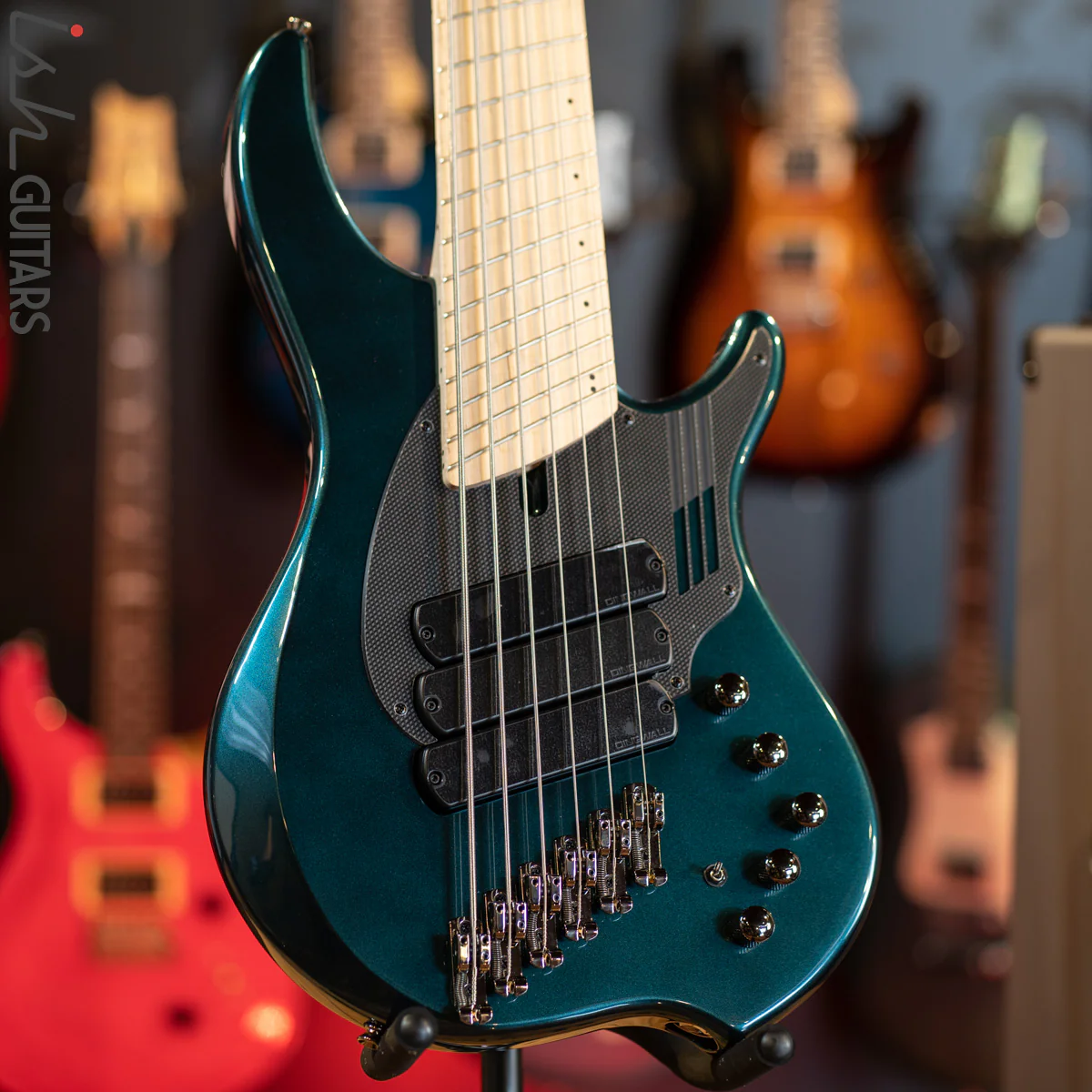 Dingwall NG-3 6-String Bass Black Forest Green