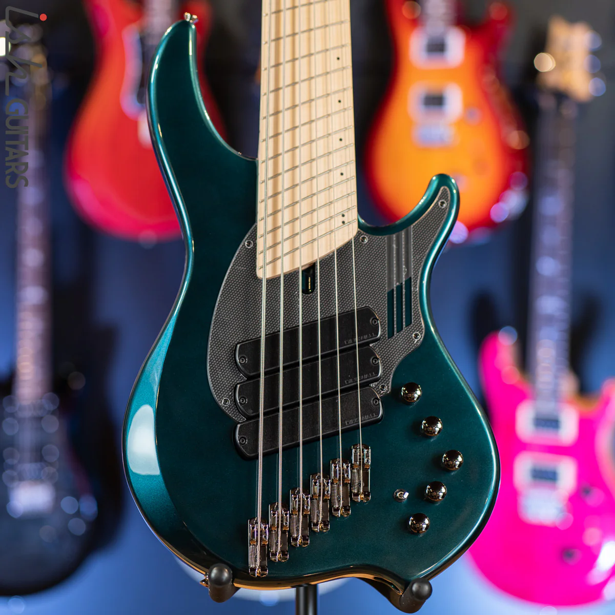 Dingwall NG-3 6-String Bass Black Forest Green