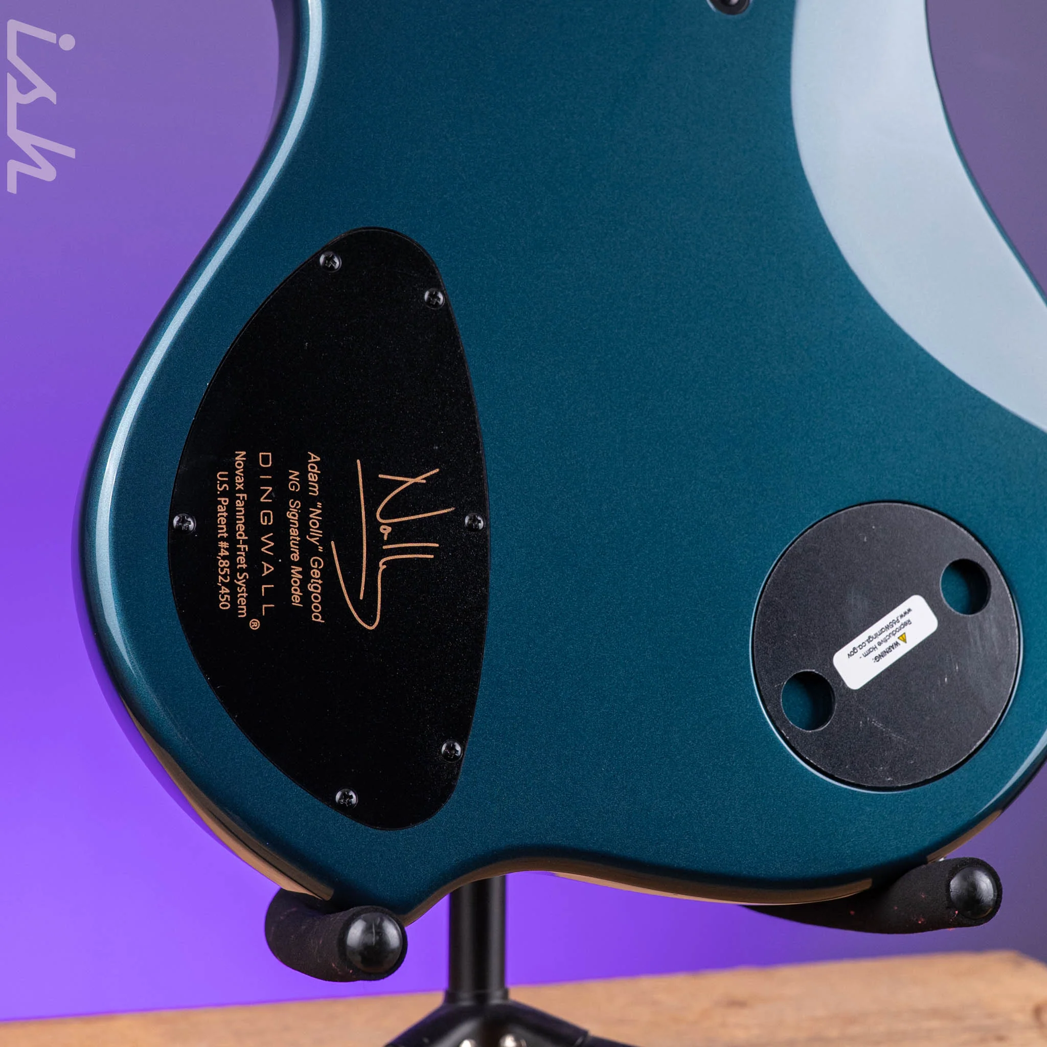 Dingwall NG-3 6-String Bass Gloss Blackforest Green - Image 11