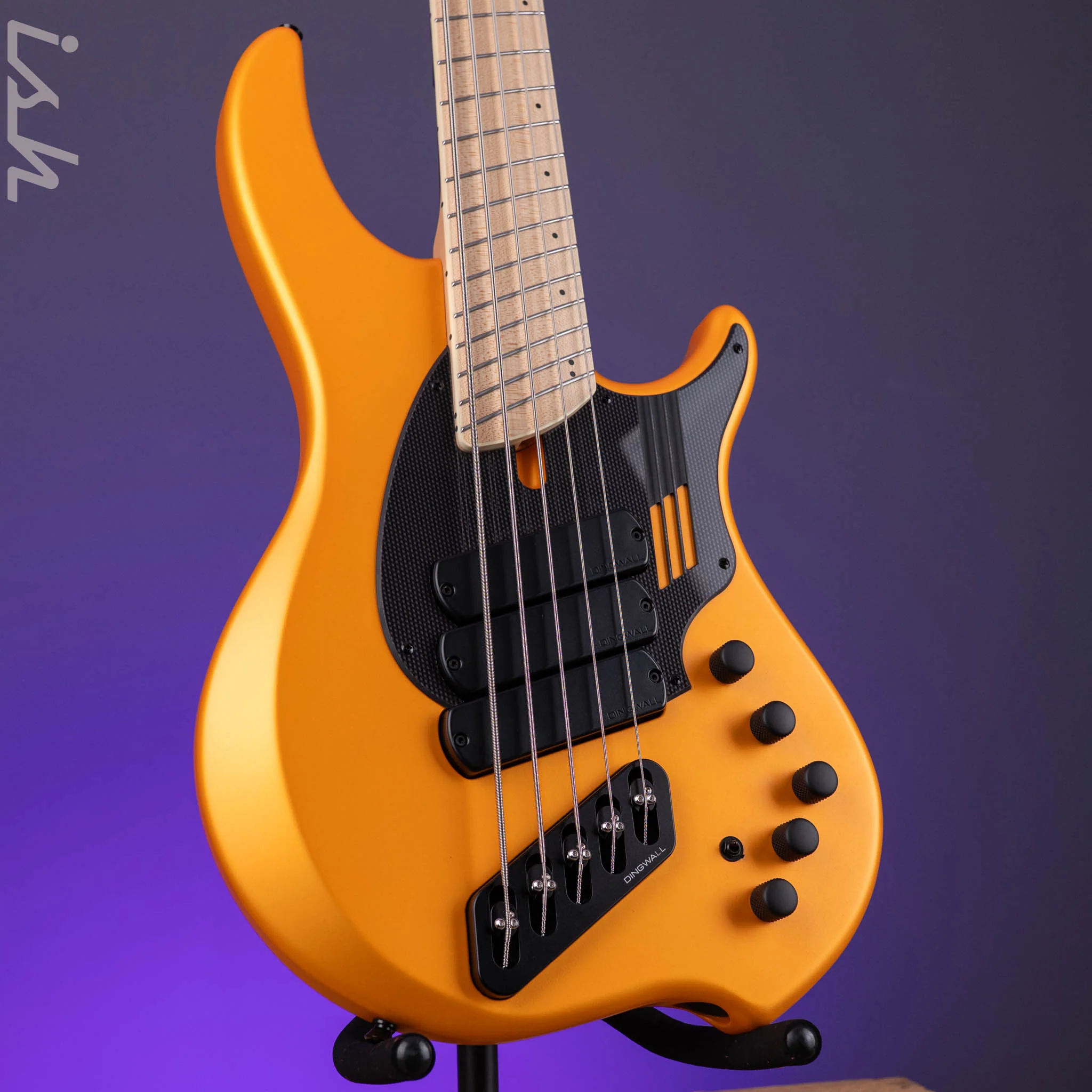 Dingwall NG3 5-String Bass Lamborghini Matte Orange NAMM Display